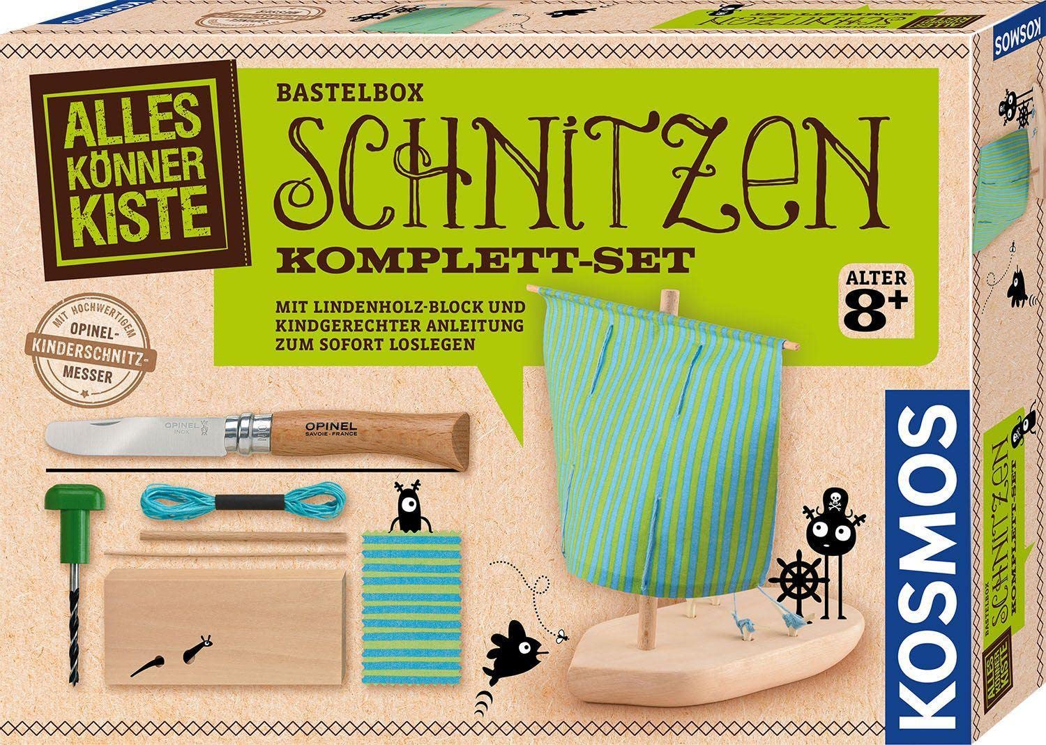 Schnitzen Komplett-Set: Bastel-Set