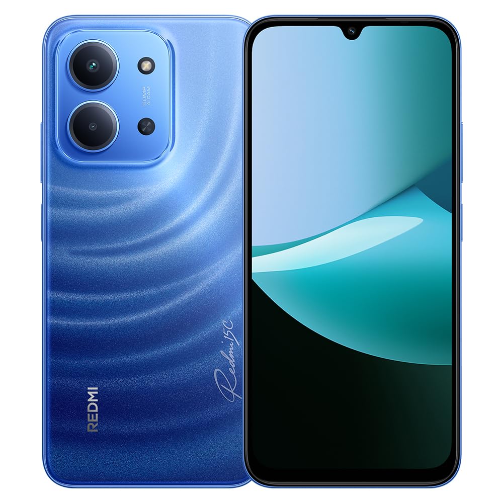 Xiaomi Redmi 15C 4G Smartphone 8GB RAM 256GB Blu