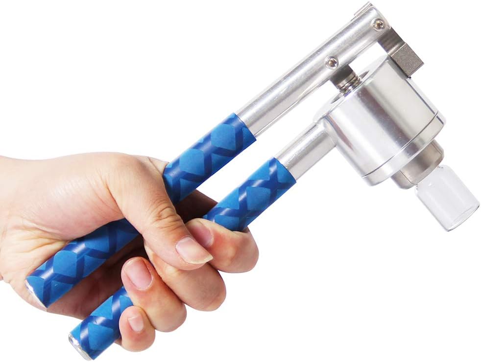 Crimpatrice per Fiale 20mm con 100 Flaconcini e Tappi - immagine 2