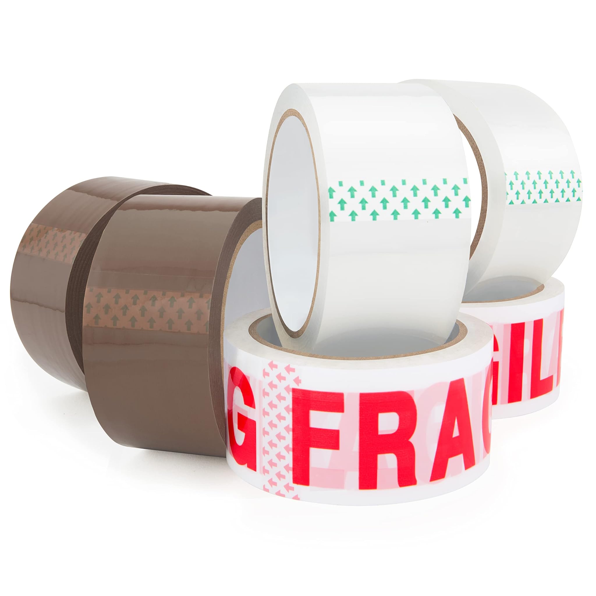 Rapesco Rotoli Nastro da Imballaggio 50mm (6 Pezzi)