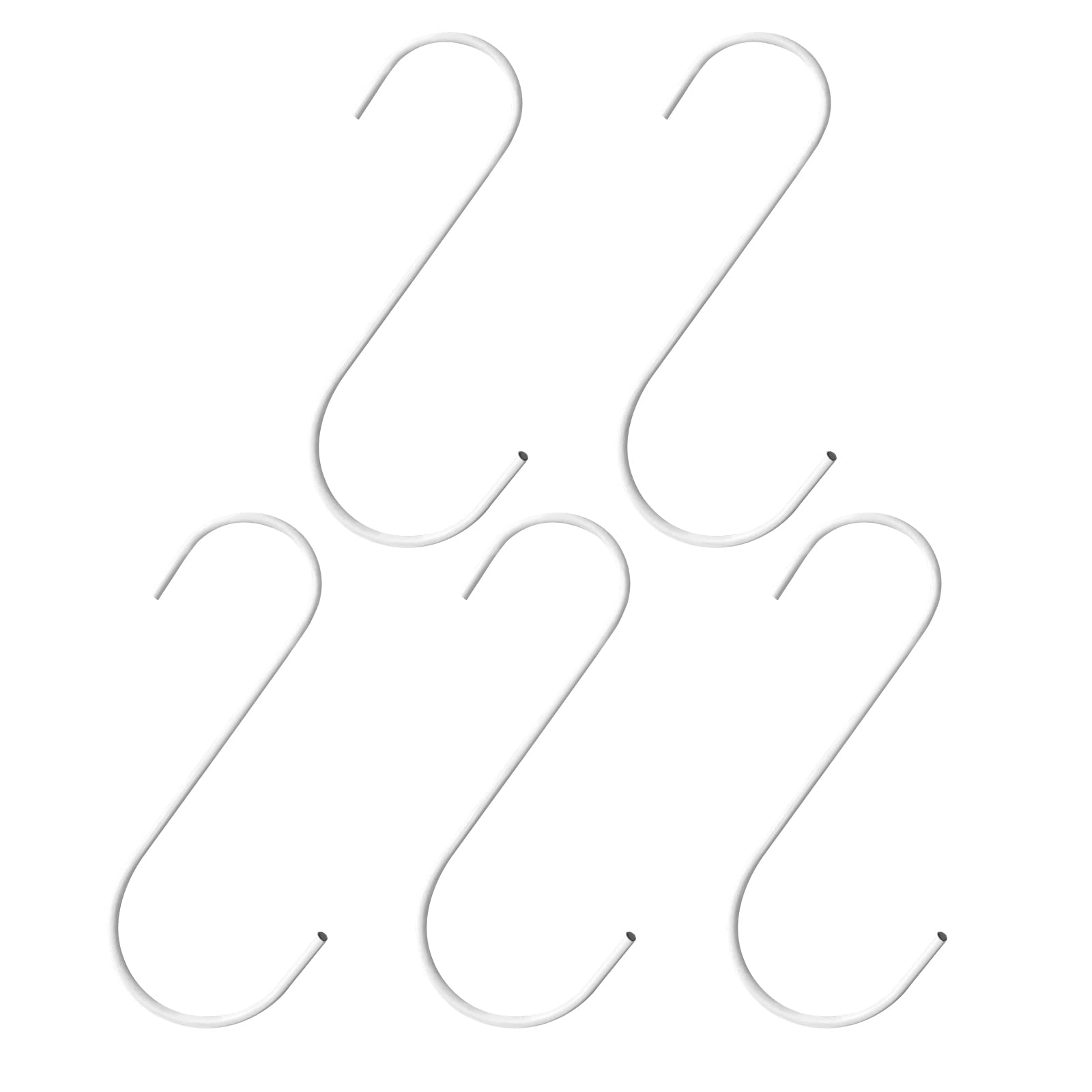 Geeric 5PCS Ganci a Forma S in Ferro Metallo