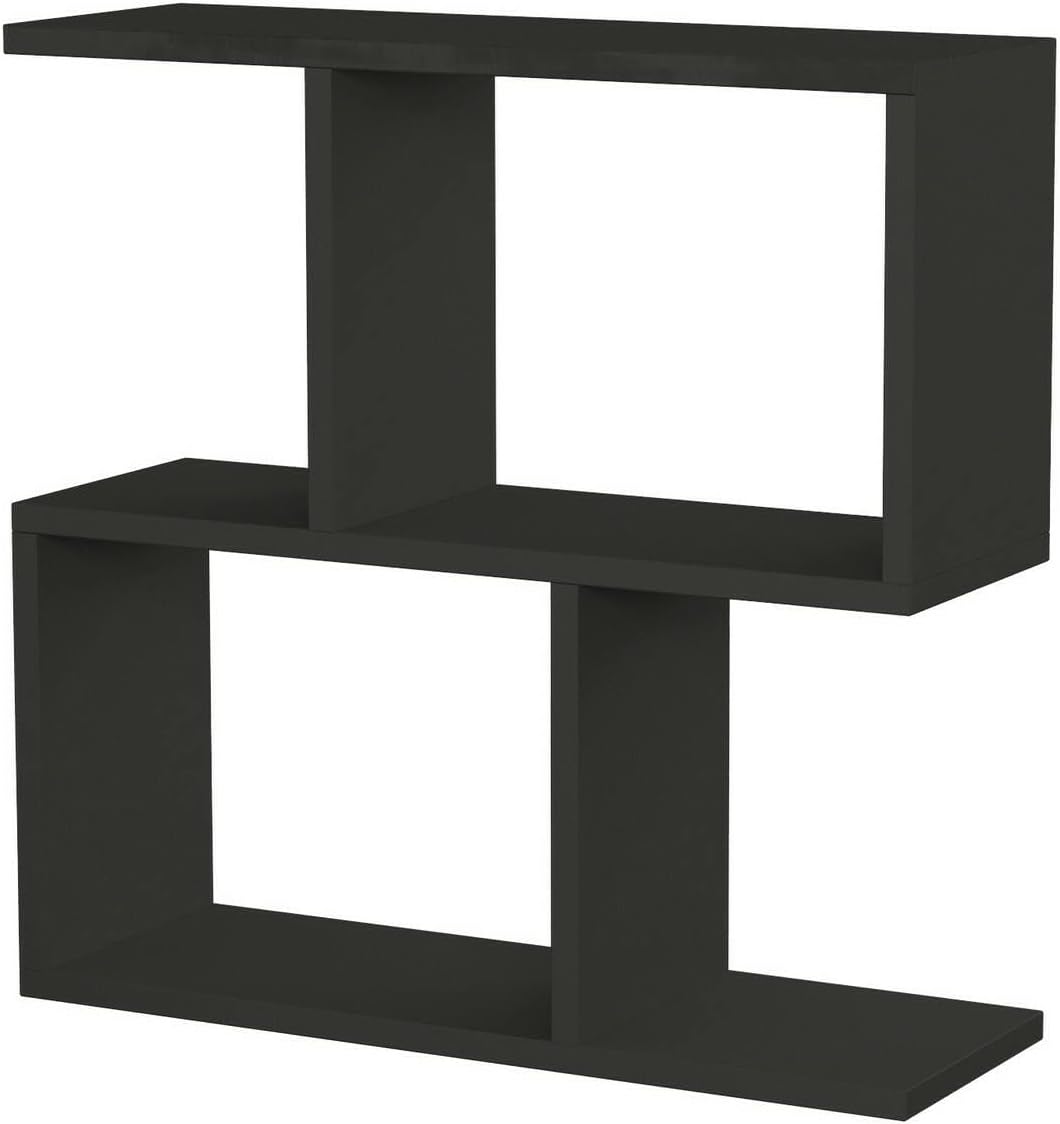 Dmora Tavolino da Salotto Polyh 60x20h60 cm, Antracite - immagine 4