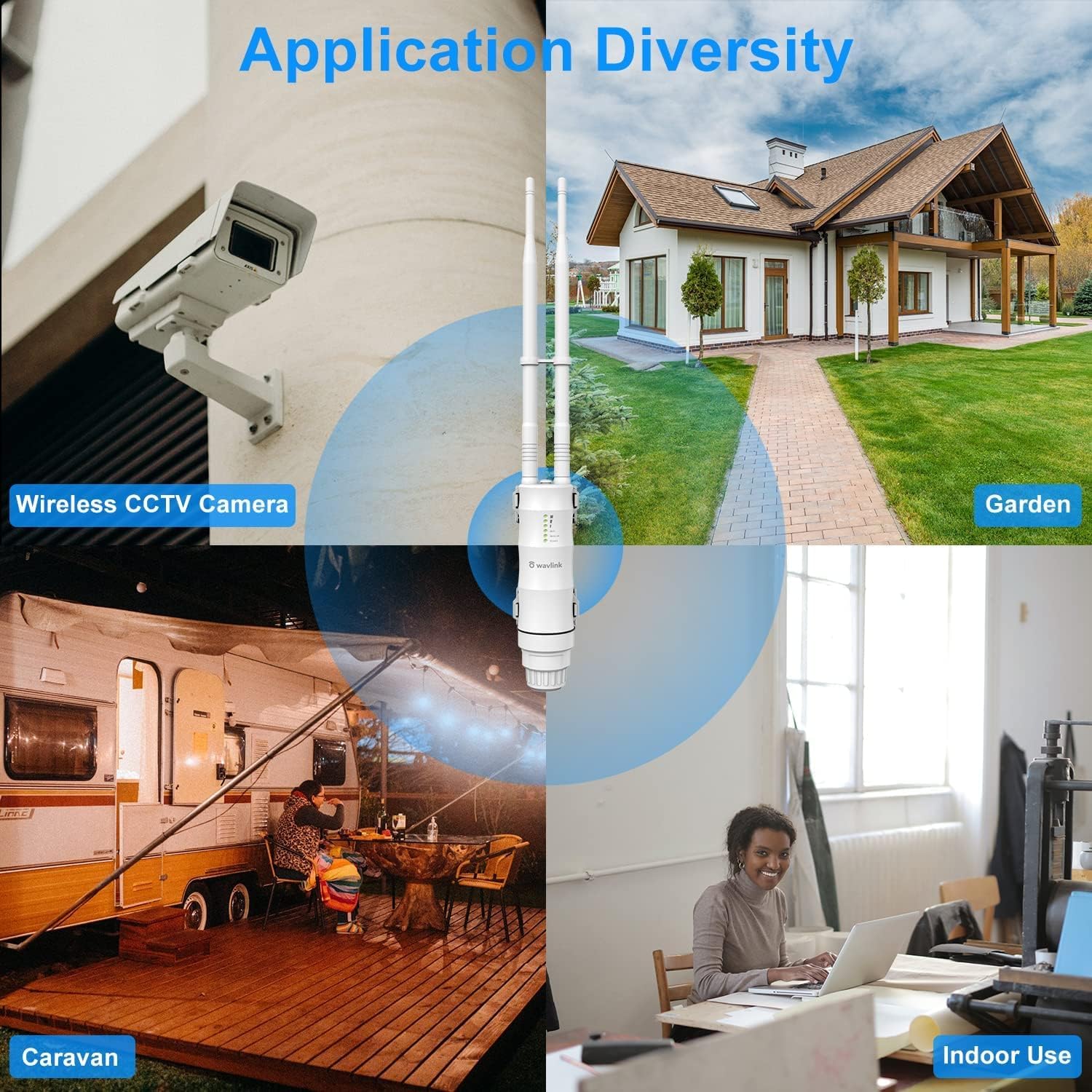 Wavlink AC600 - Ripetitore WiFi Extender Dual Band - immagine 5