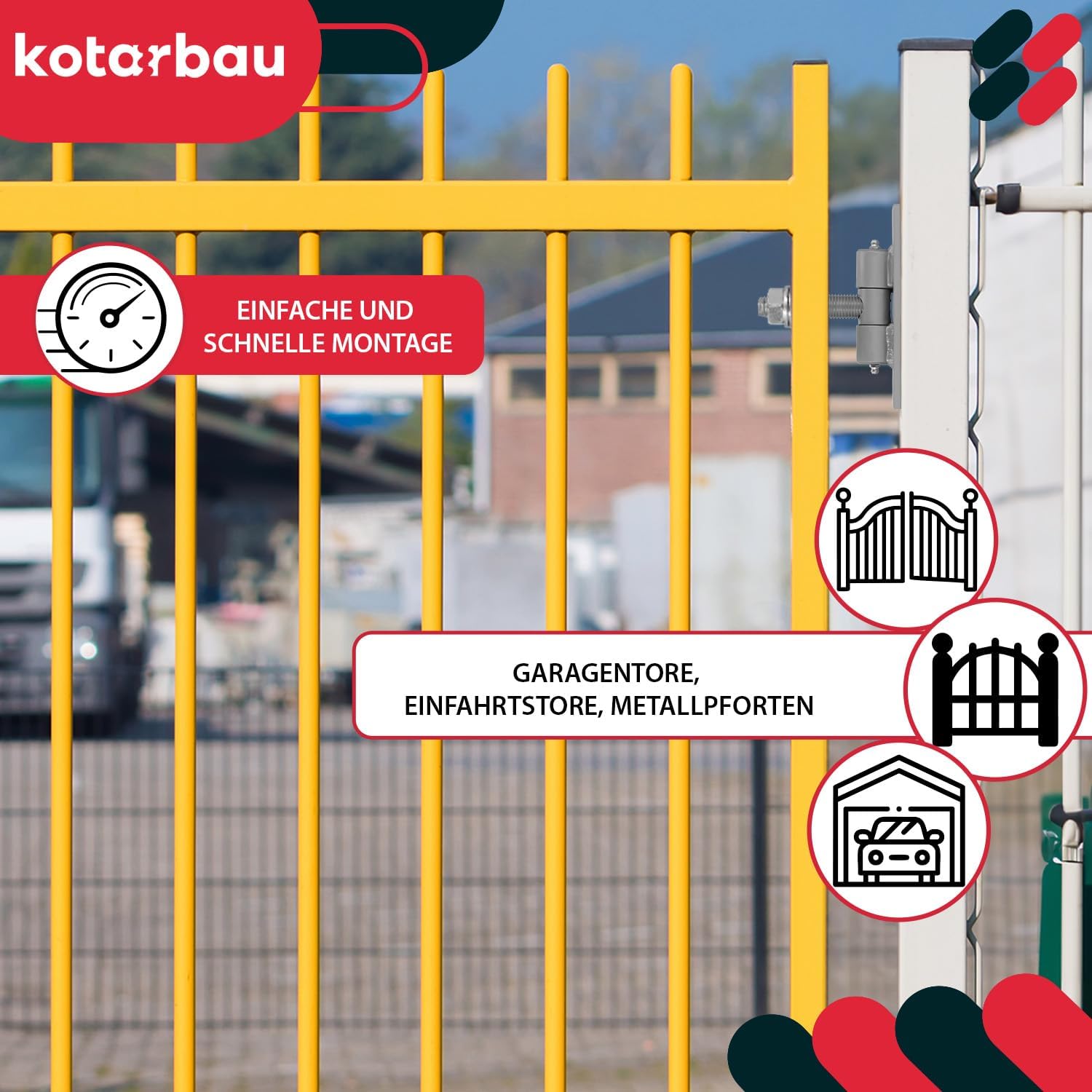 Kotarbau® Set 2pz Lamiera Avvitamento e Ingrassatori - immagine 2