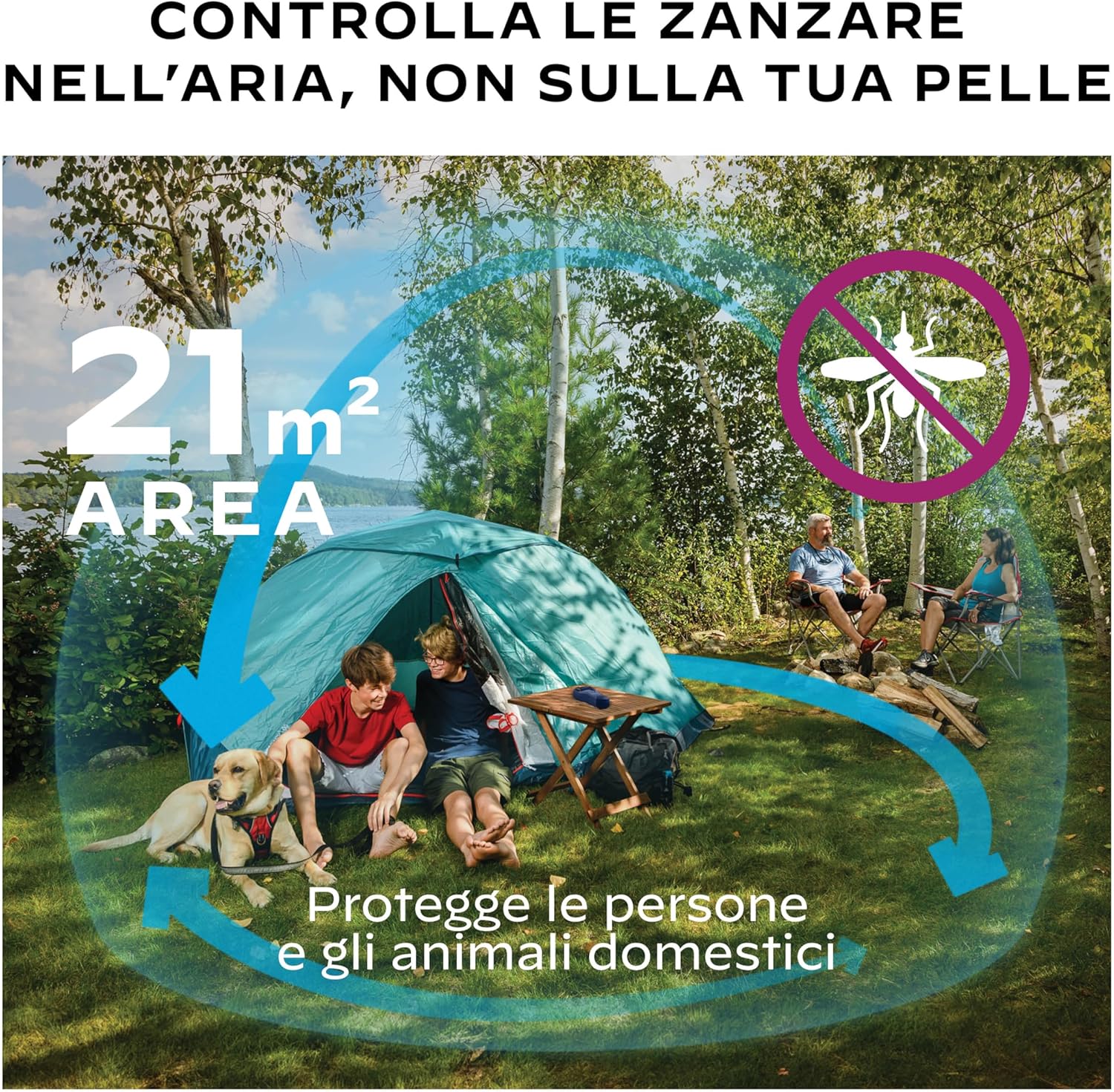 Thermacell Repellente Antizanzare Portatile, Nero - immagine 5