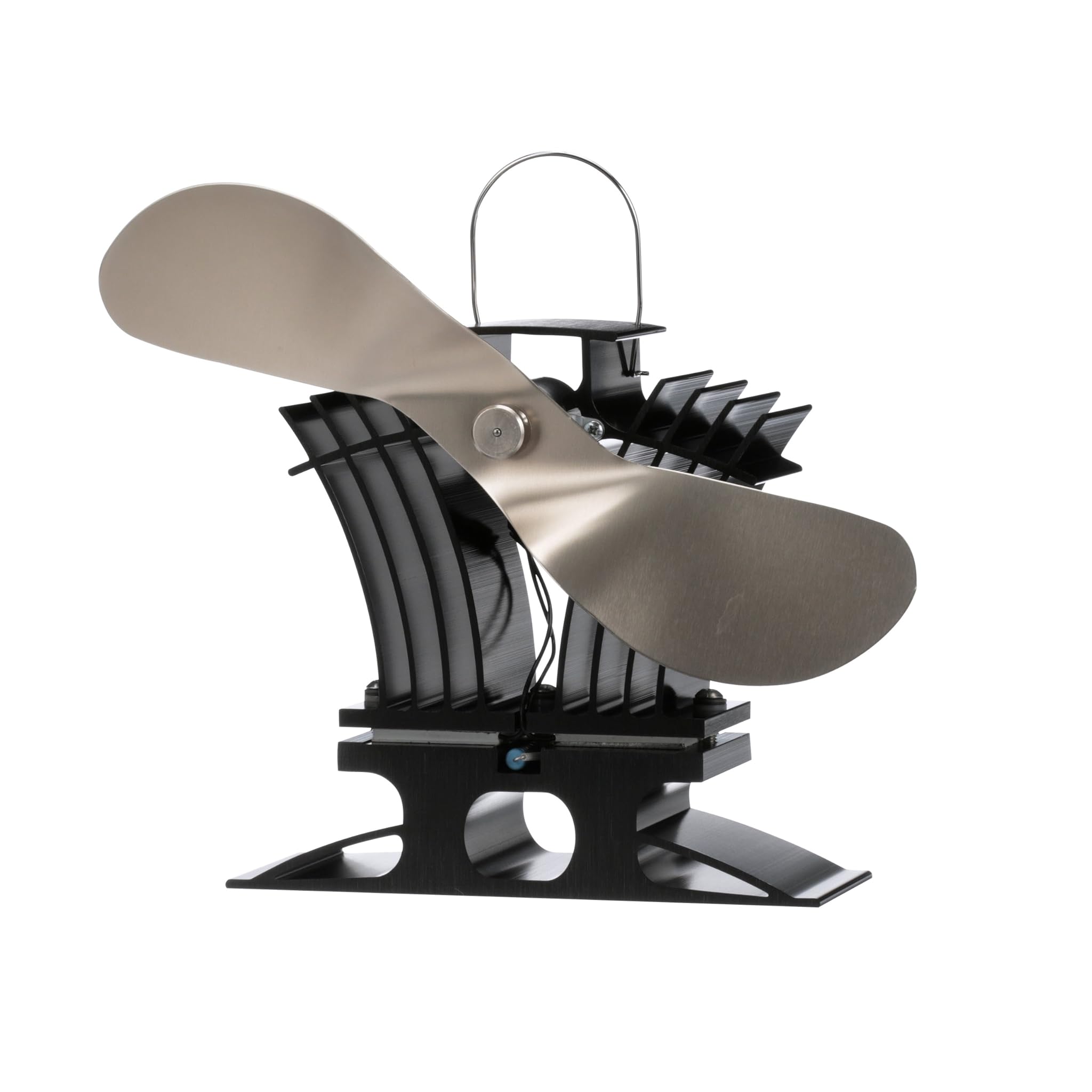 Ecofan 806EUKBX - Ventola per Stufa a Legna, Nichel