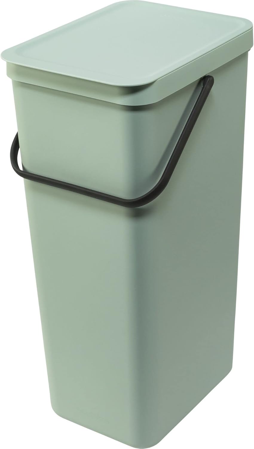 Brabantia Sort & Go - Pattumiera 40L, Jade Green