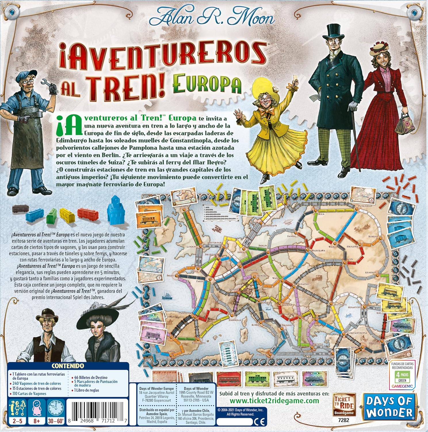 ¡aventureros al Tren! - Gioco di società - immagine 2