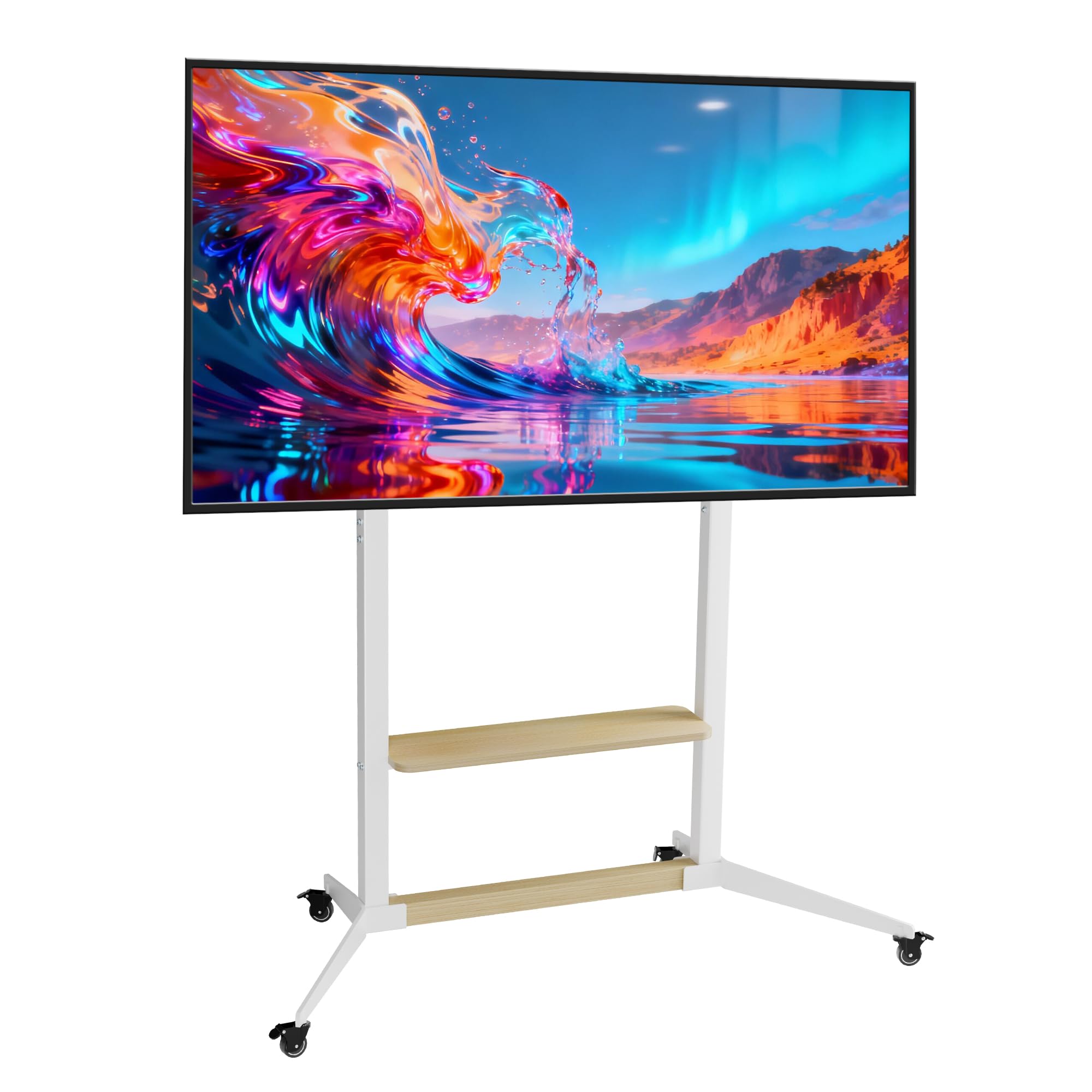 Unho Supporto TV da Pavimento con Ruote 40-100 Pollici