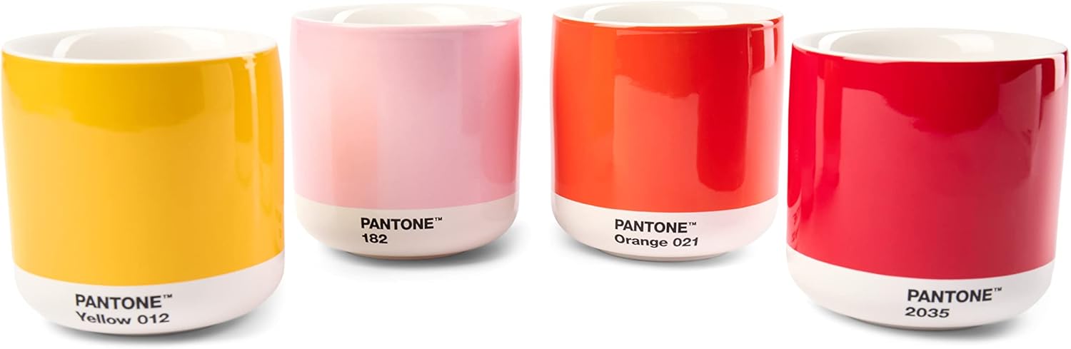 PANTONE Porcellana Latte Macchiato 220 ml - Set 4 Pezzi - immagine 1