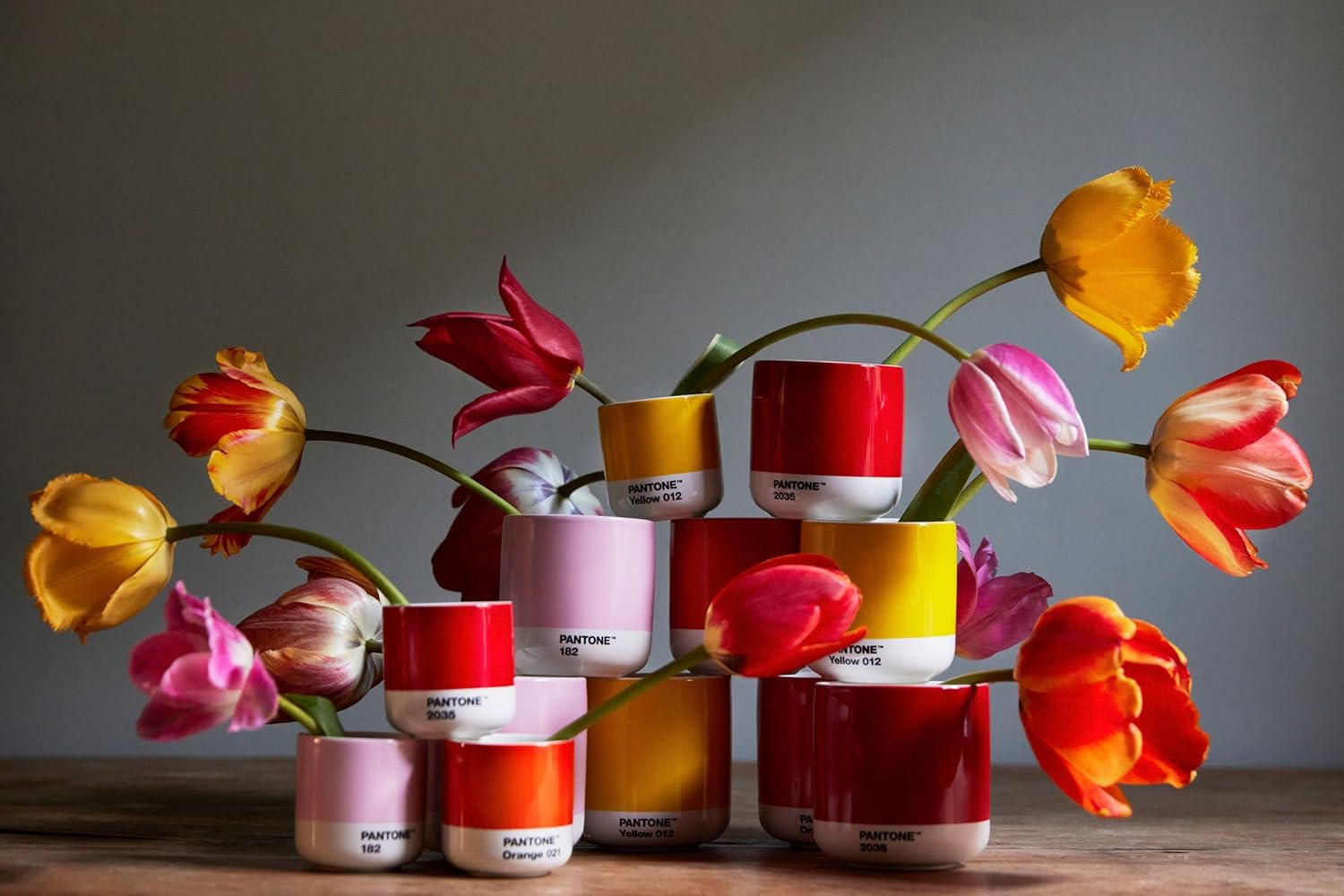 PANTONE Porcellana Latte Macchiato 220 ml - Set 4 Pezzi - immagine 2