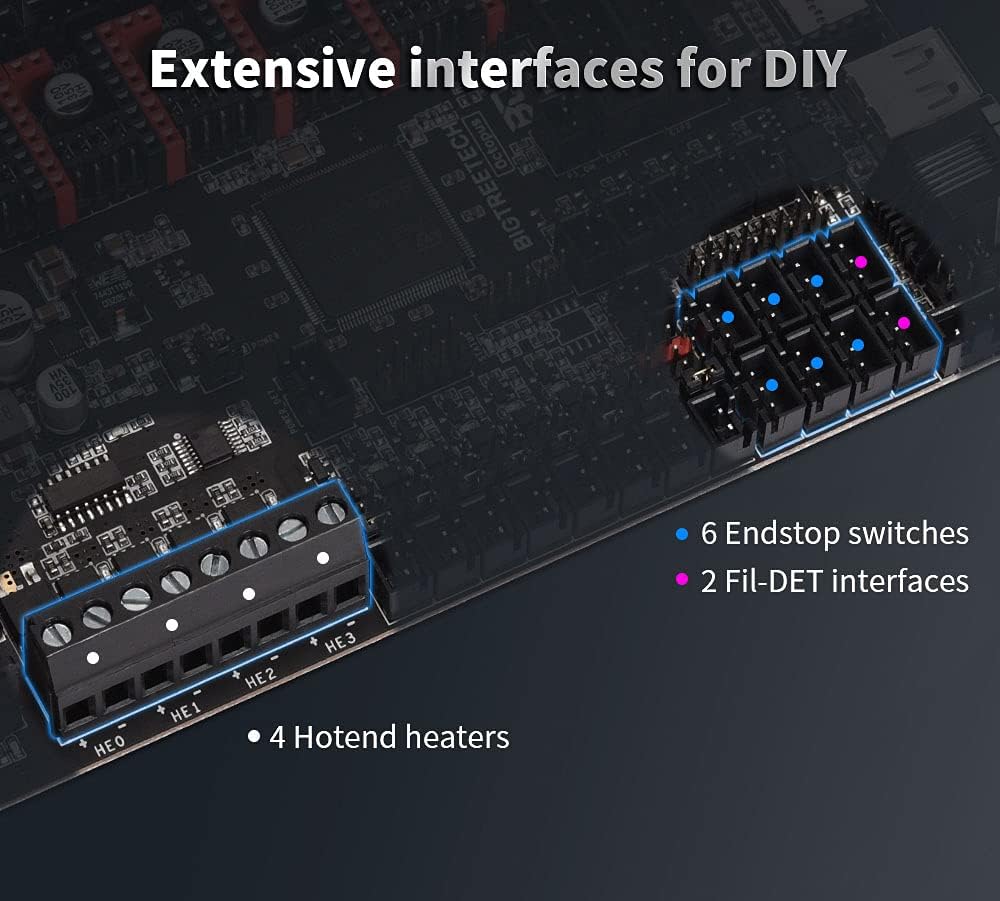 Bigtreetech Octopus V1.1 - Scheda Controllo Stampante 3D - immagine 6