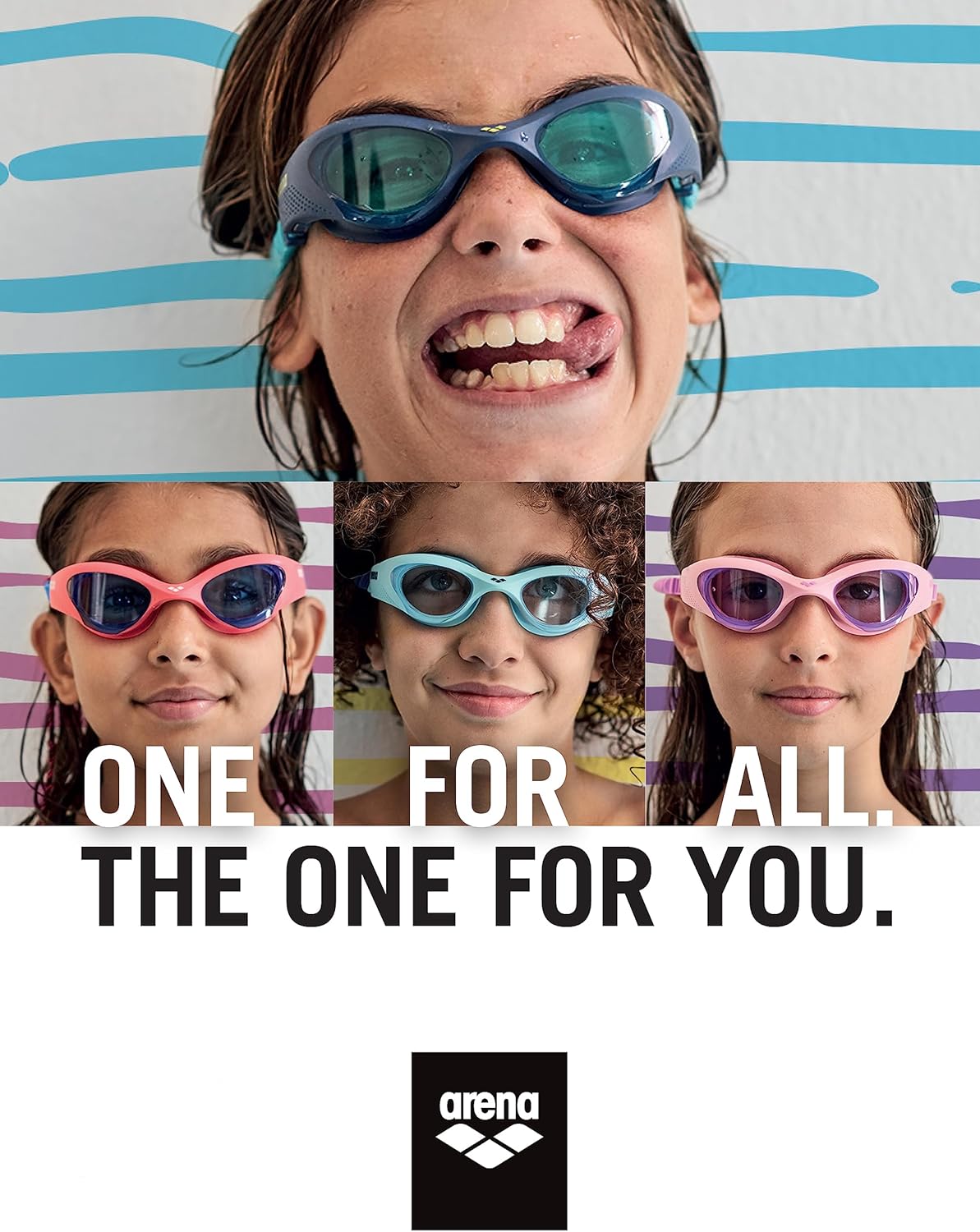 Arena The One Junior - Occhialini Nuoto Anti-Appannamento - immagine 6