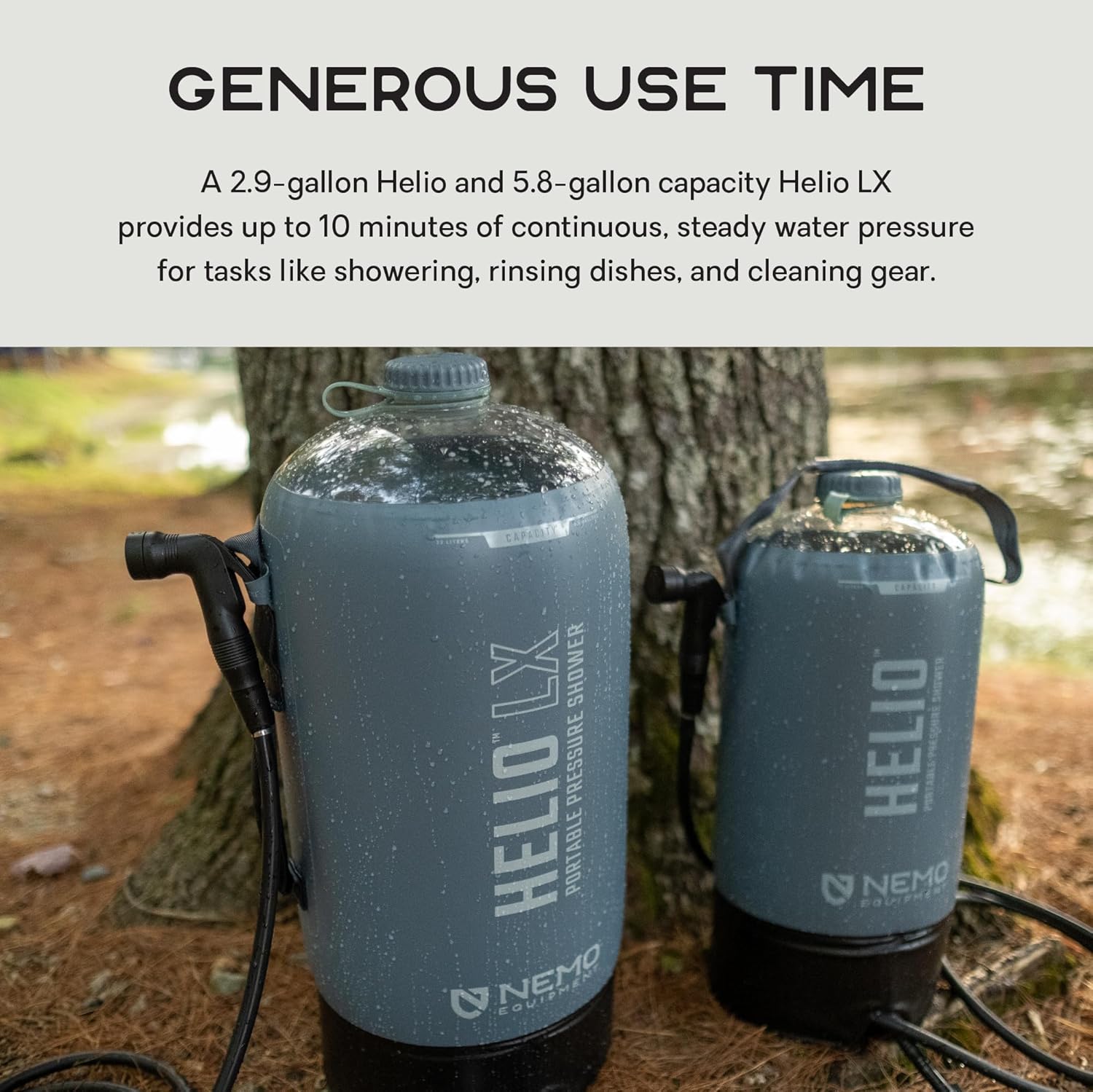 Nemo Helio - Doccia Portatile a Pressione - immagine 3