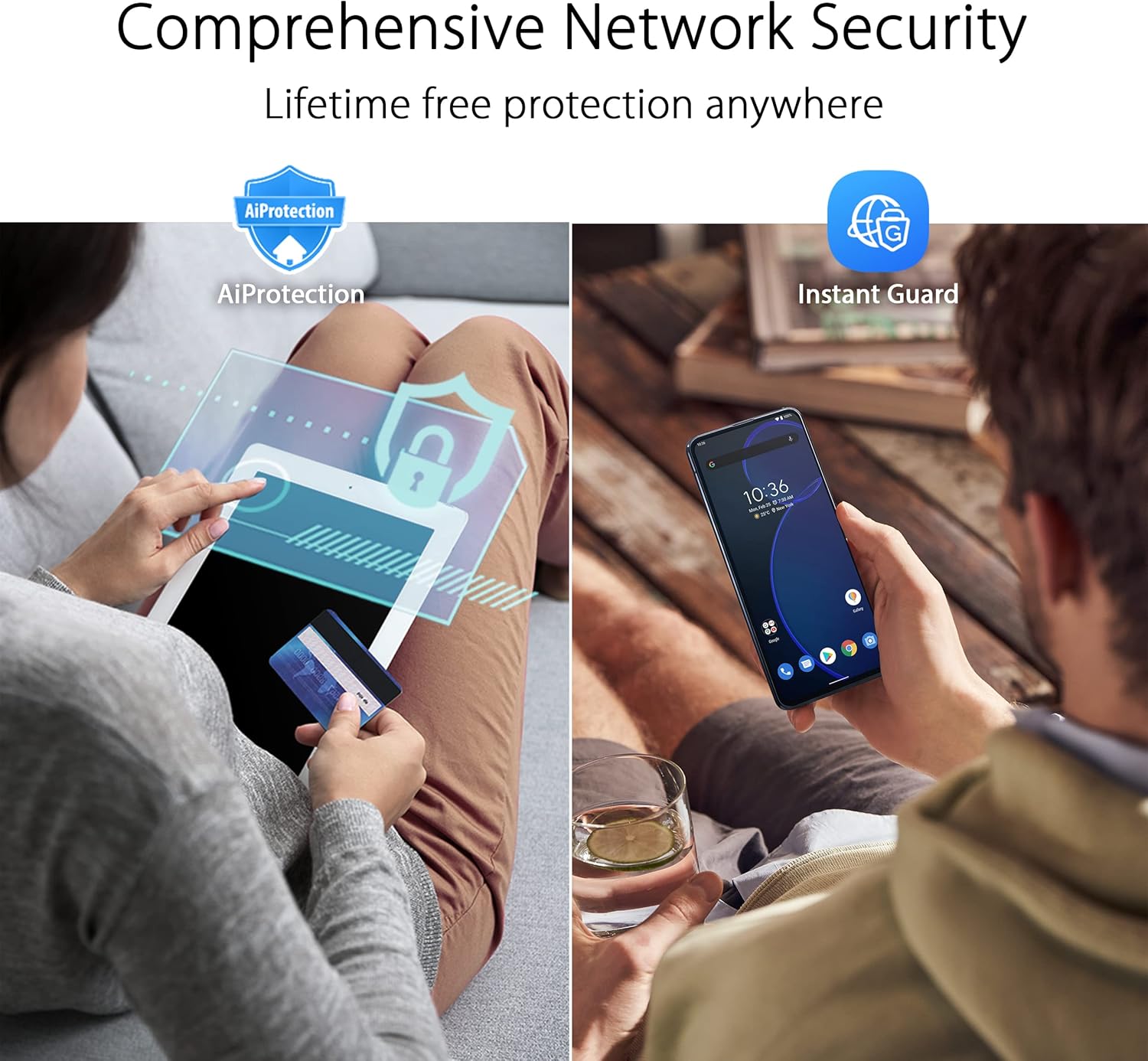 Asus ROG Rapture GT6 - Sistema Mesh WiFi 6 Triple Band - immagine 5