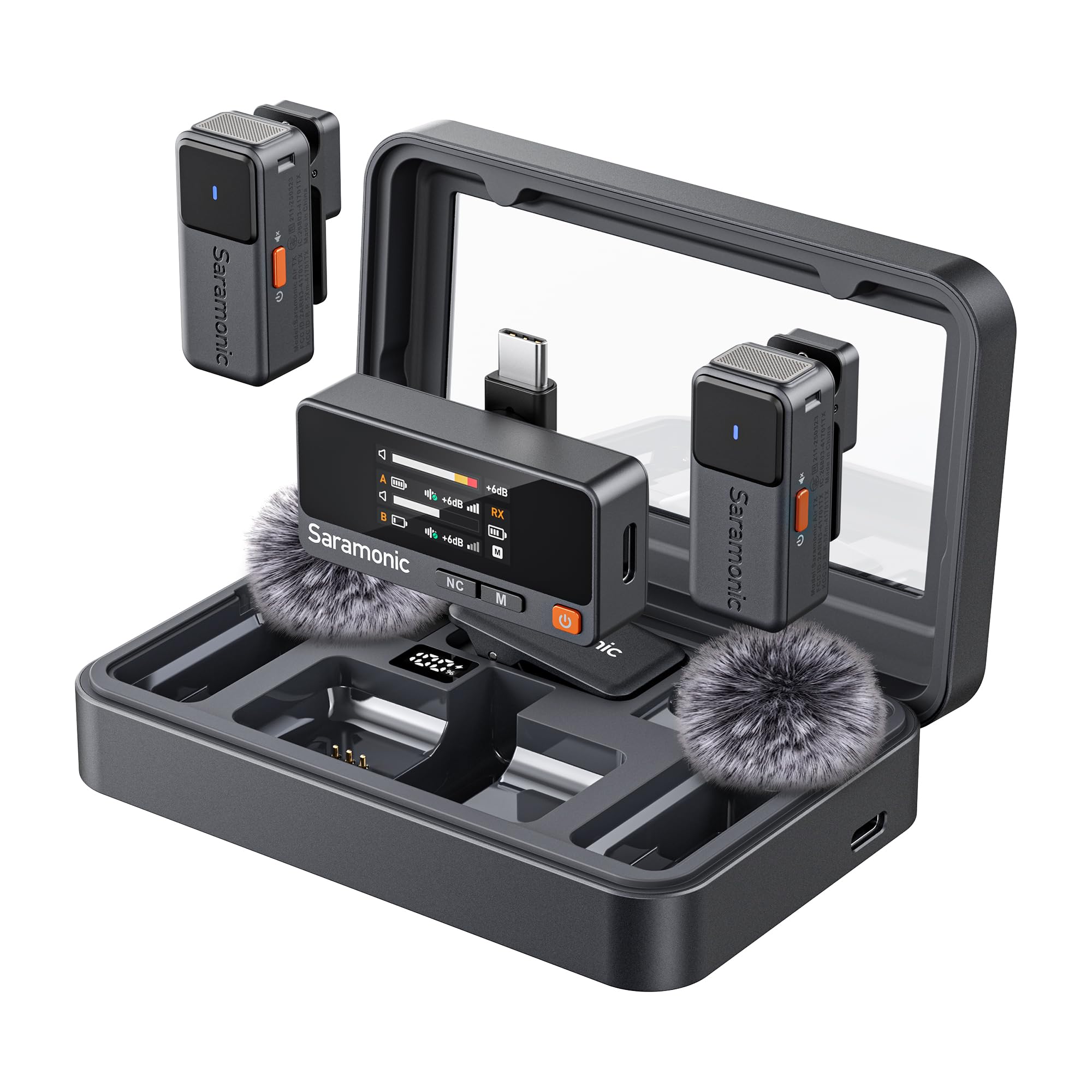 Saramonic Air Microfono Lavalier Wireless USB-C