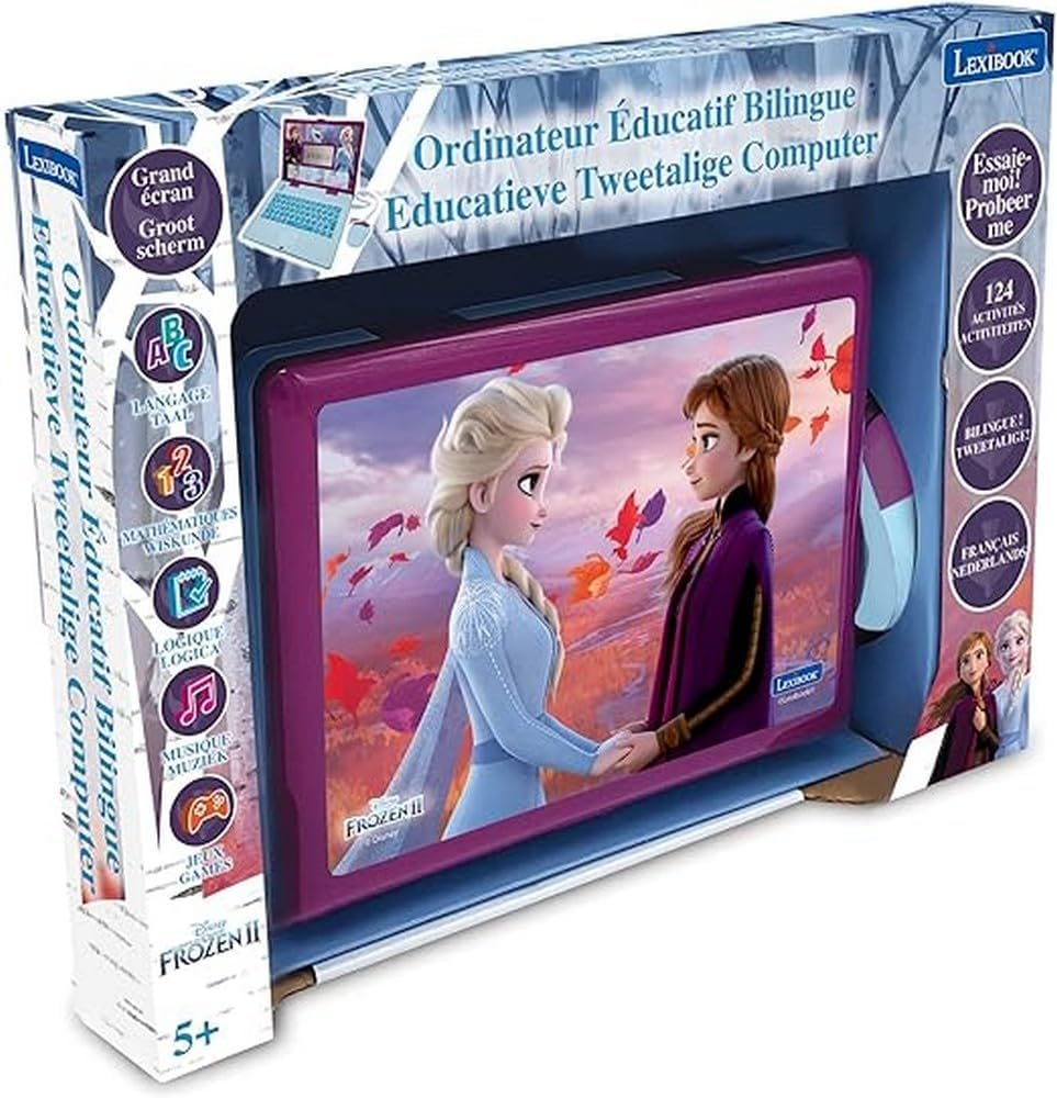 Lexibook Disney Frozen 2 - Computer Educativo Bilingue - immagine 3