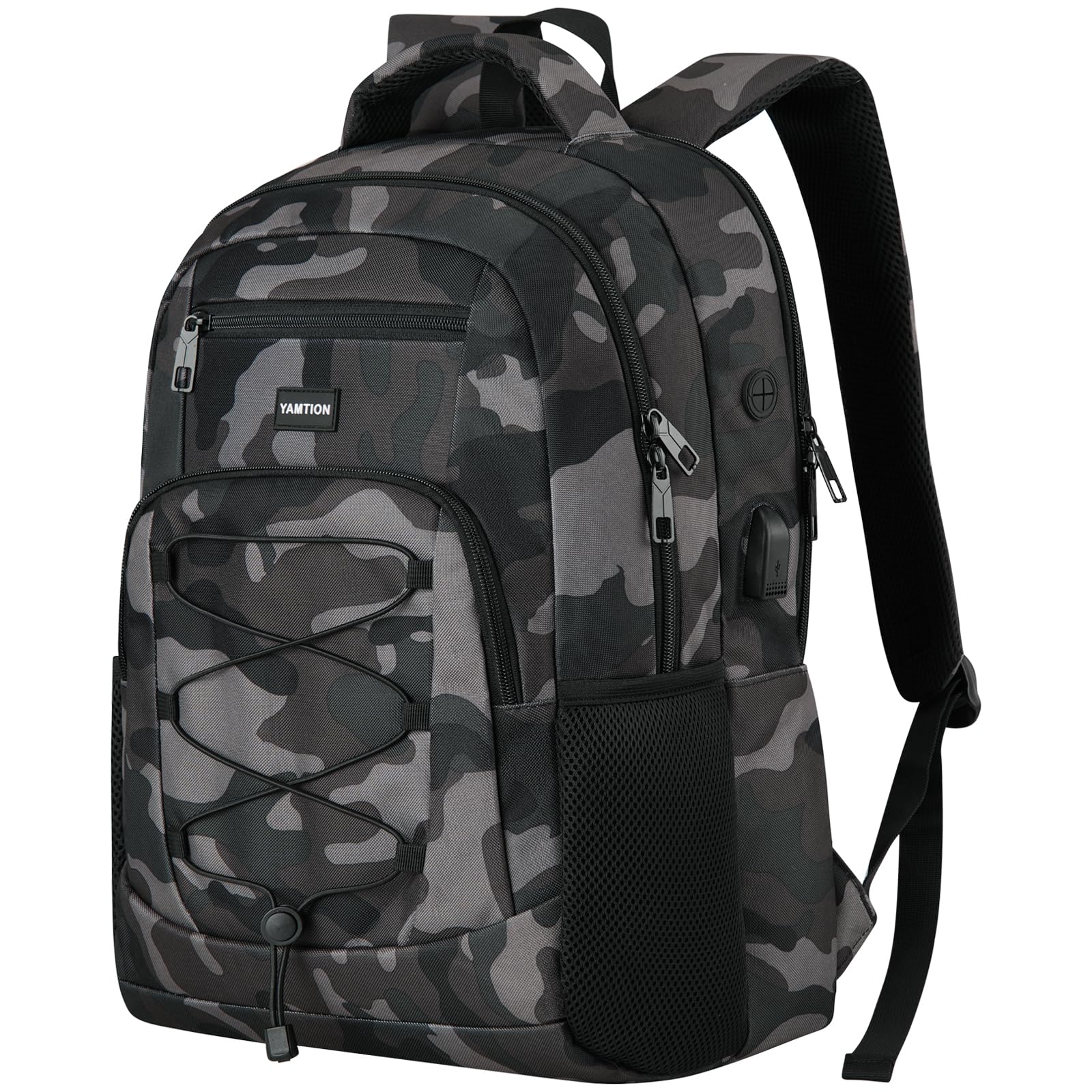 YAMTION Zaino Scuola Uomo 17.3 Pollici