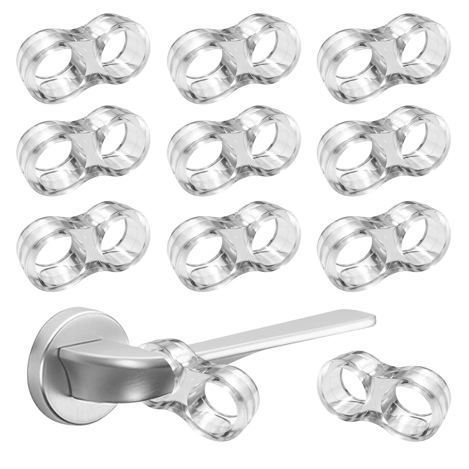 Ihaspoko 10 Pezzi Fermaporta Trasparente