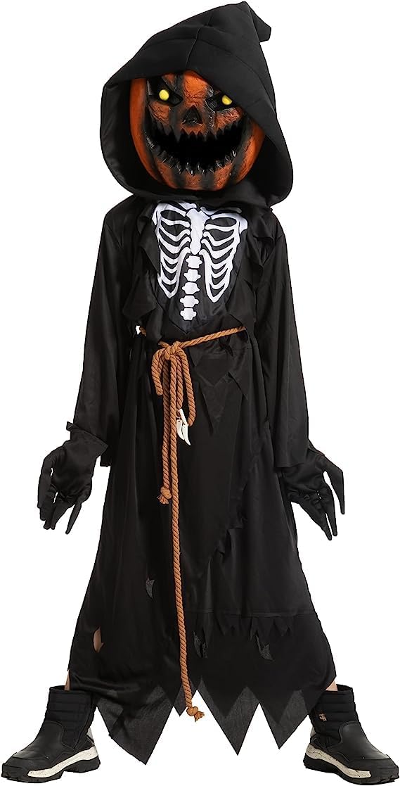 Spooktacular Creations Costume Spaventapasseri e Zucca - immagine 2
