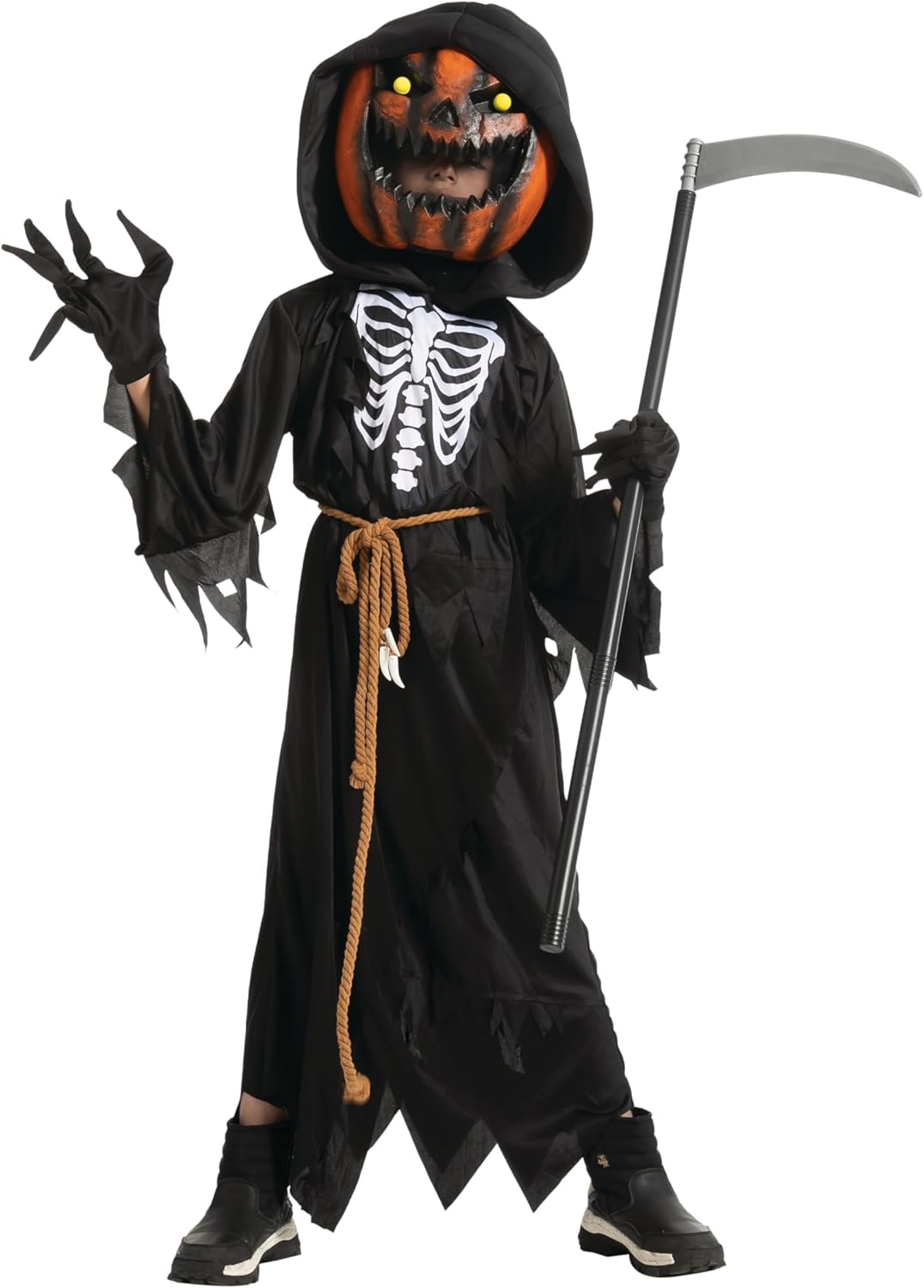 Spooktacular Creations Costume Spaventapasseri e Zucca - immagine 3