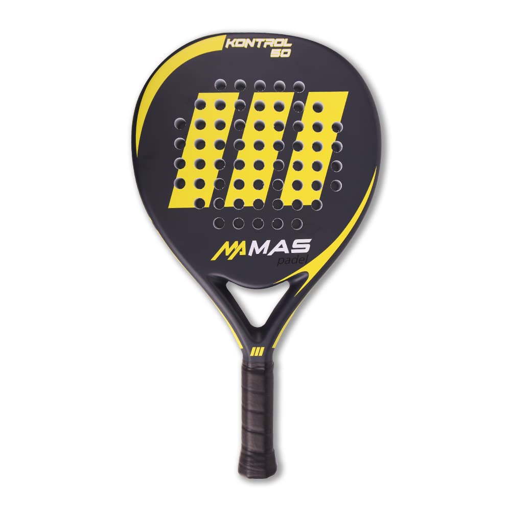 Mas Padel KONTROL 50 - Racchetta Padel Giallo/Ardesia