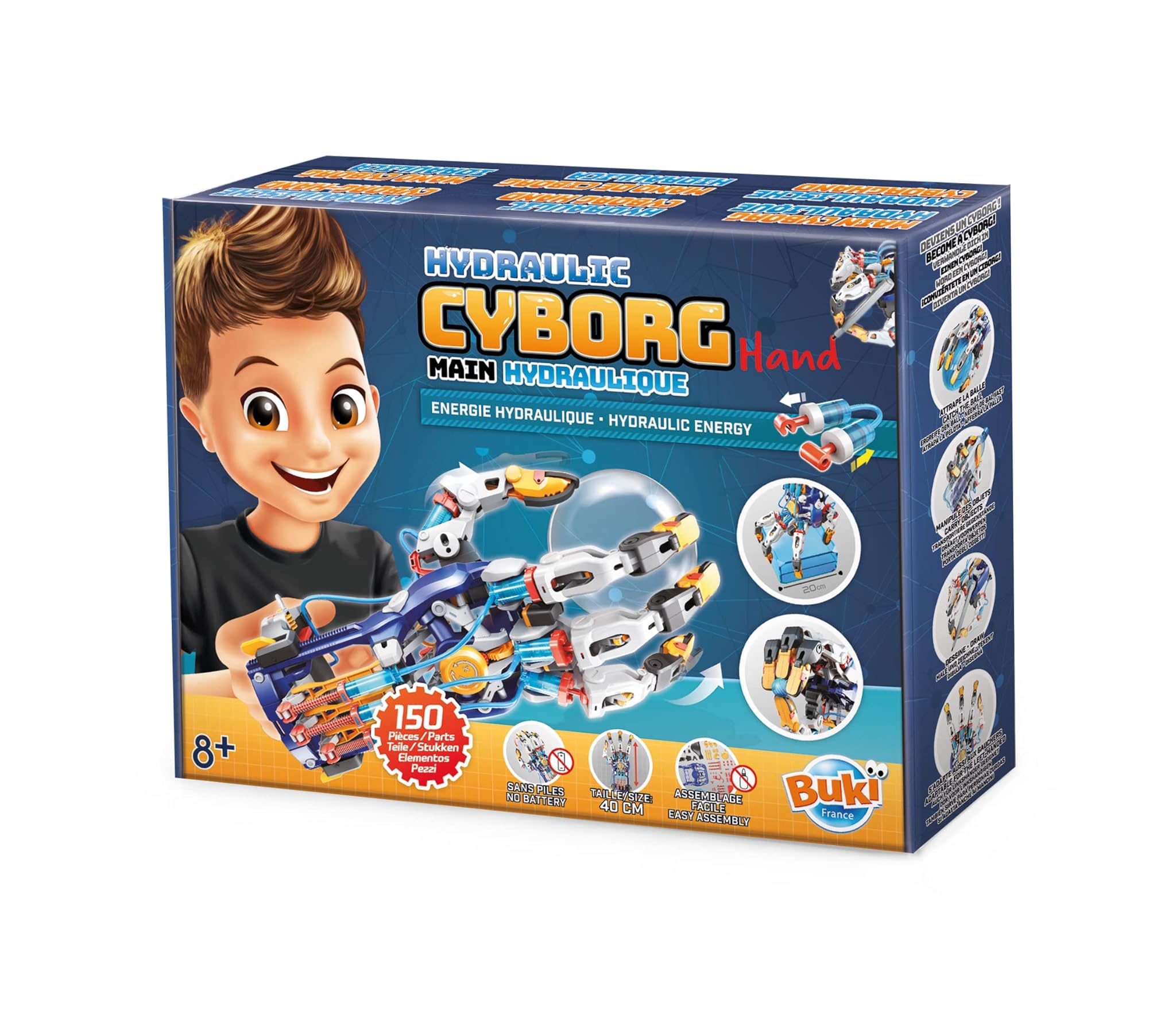 Buki - Mano Cyborg Idraulica, Multicolore