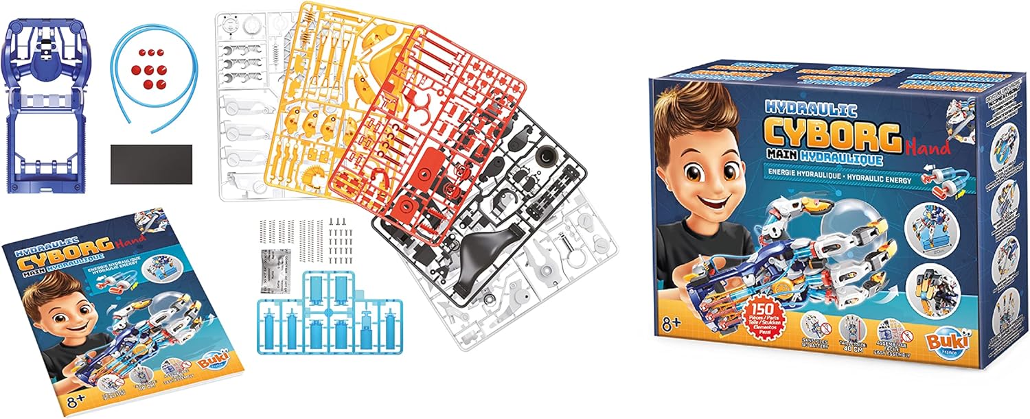 Buki - Mano Cyborg Idraulica, Multicolore - immagine 4