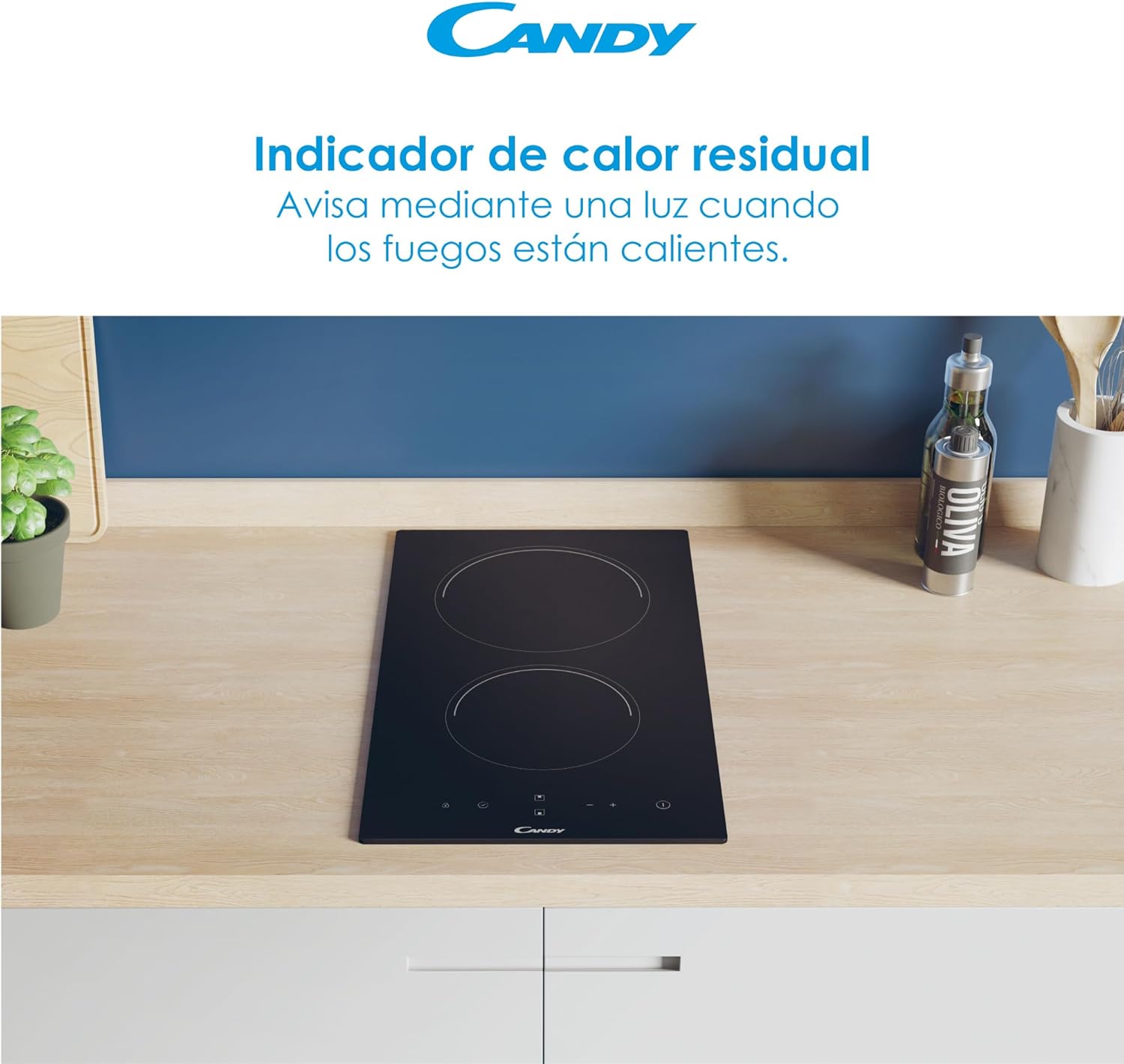 Candy Piano Cottura a Induzione 2 Fuochi, Nero - immagine 6