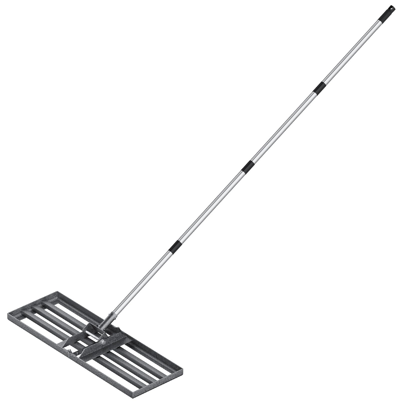 Rastrello Livellatore per Prato 76x25cm, Acciaio