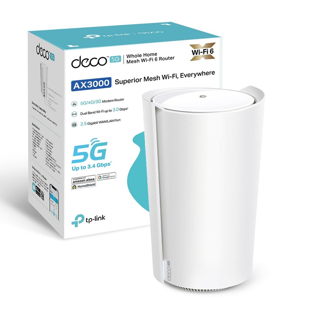 Tp-link Deco X3000-5G - Router con Sim 5G Mesh WiFi 6