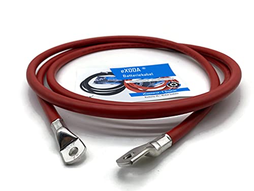 Exoda Cavo Batteria 50 mm² 2,5m Rosso