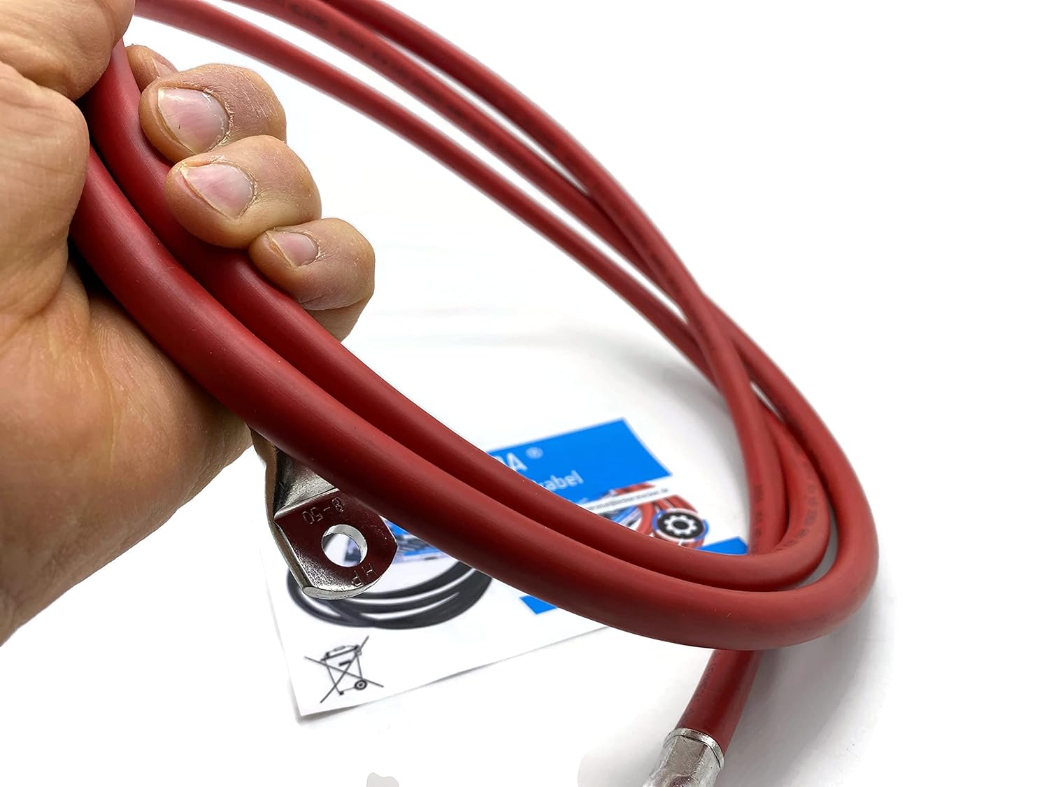 Exoda Cavo Batteria 50 mm² 2,5m Rosso - immagine 8