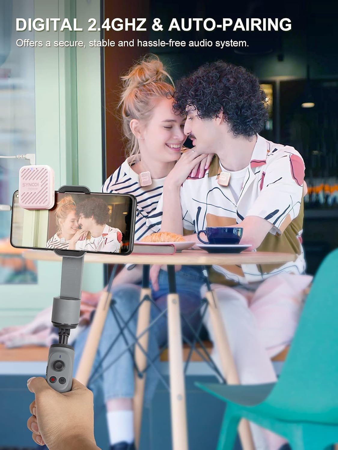 Synco Lavalier G1(A2) - Microfono Wireless 2.4 GHz - immagine 2