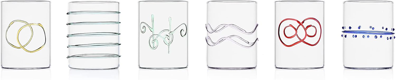 Ichendorf Milano Set 6 Bicchieri Acqua 30cl, Assortiti - immagine 1