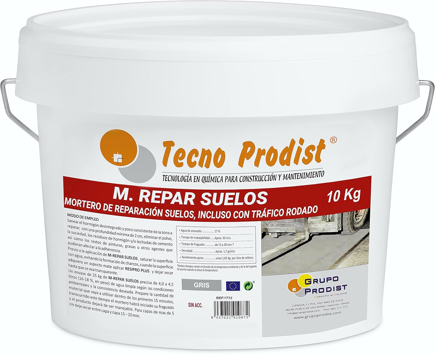 M-REPAR PAVIMENTI by Tecno Prodist - Malta 10 Kg