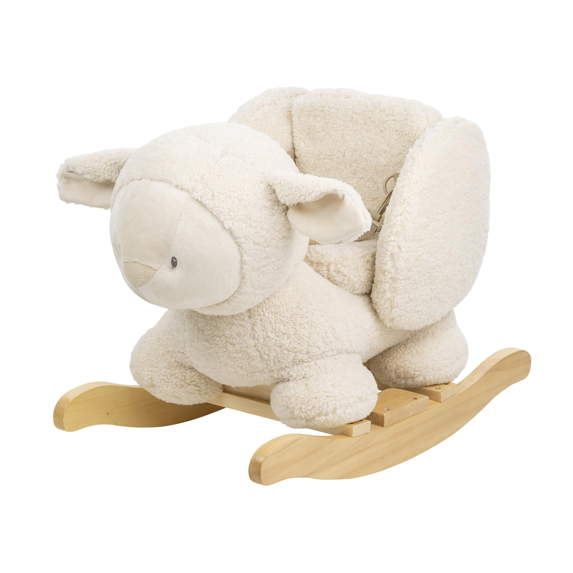 Nattou Dondolo per Bambini in Morbido Tessuto, Pecora Beige