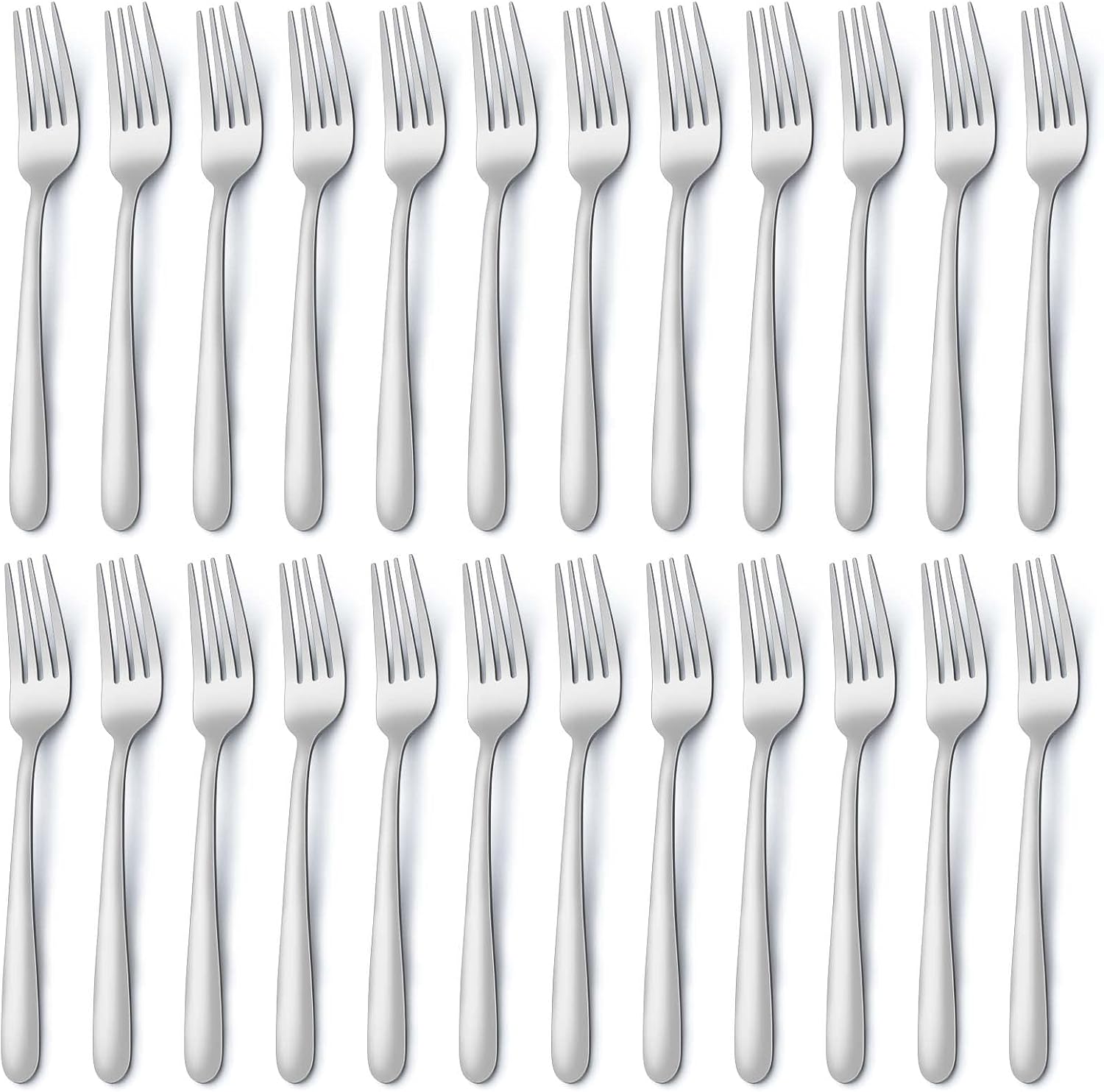 Bewos Set 24 Forchette da Tavola in Acciaio Inox - immagine 1