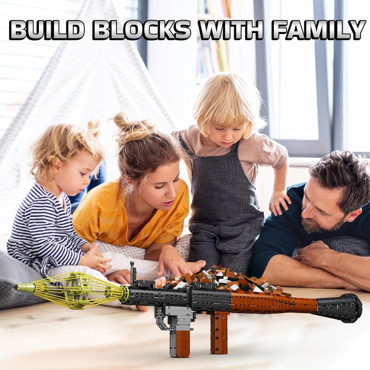 Sosuy RPG Lanciarazzi Set da Costruzione 1706 Pezzi - immagine 5