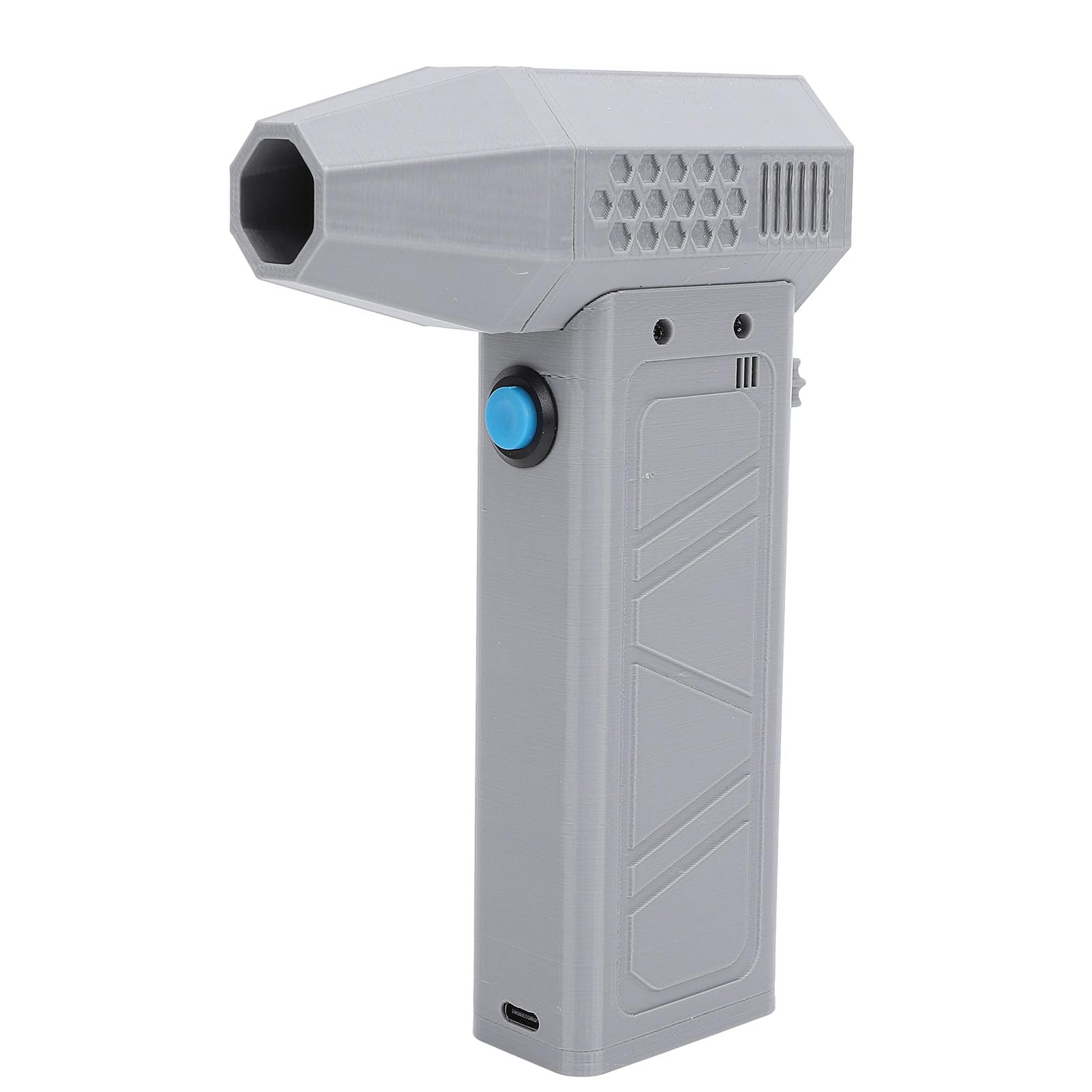 Elprico Mini Ventilatore Jet Dry 140000 Giri/min, Grey