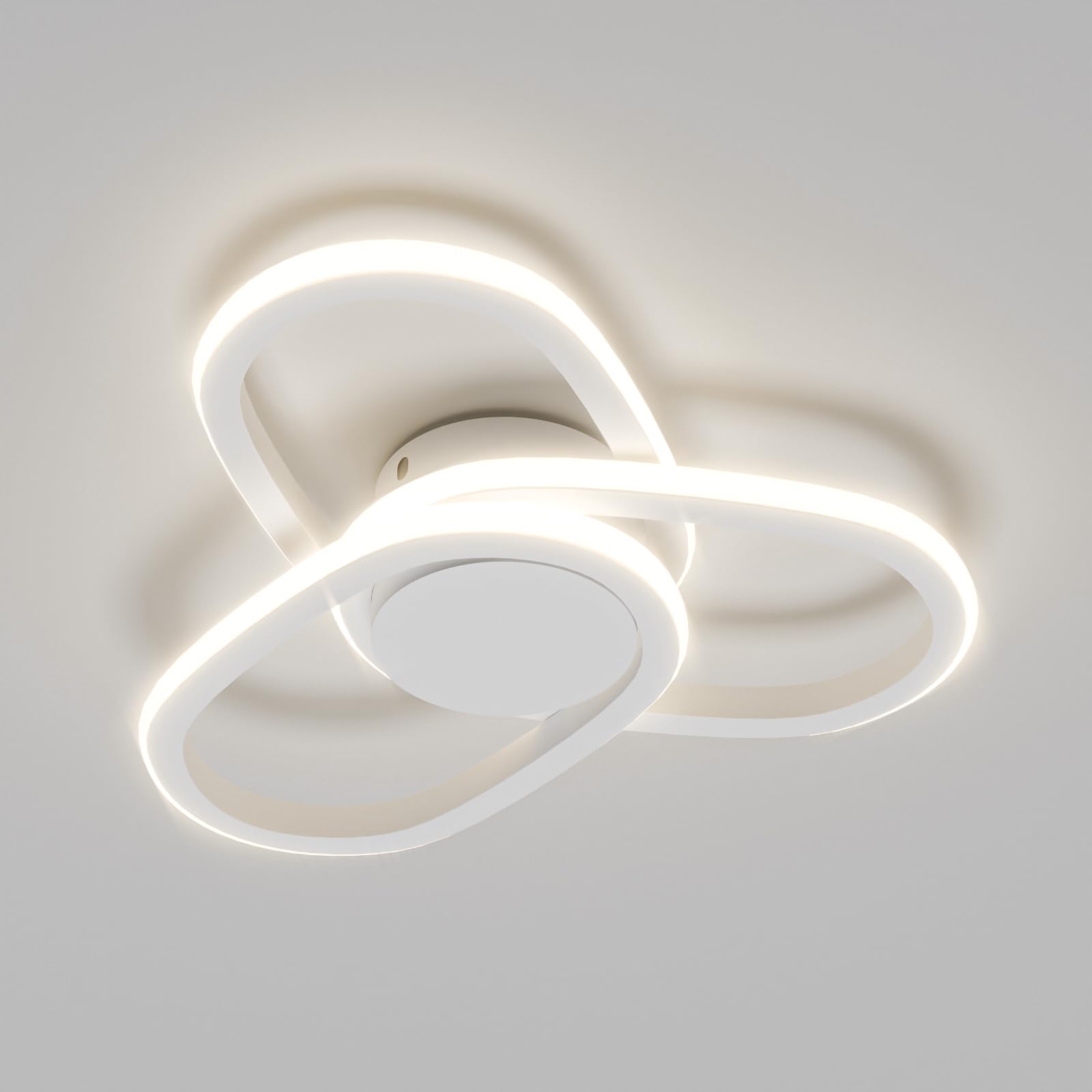 Lqwell Plafoniera LED Moderna 40cm, 48W 4000K