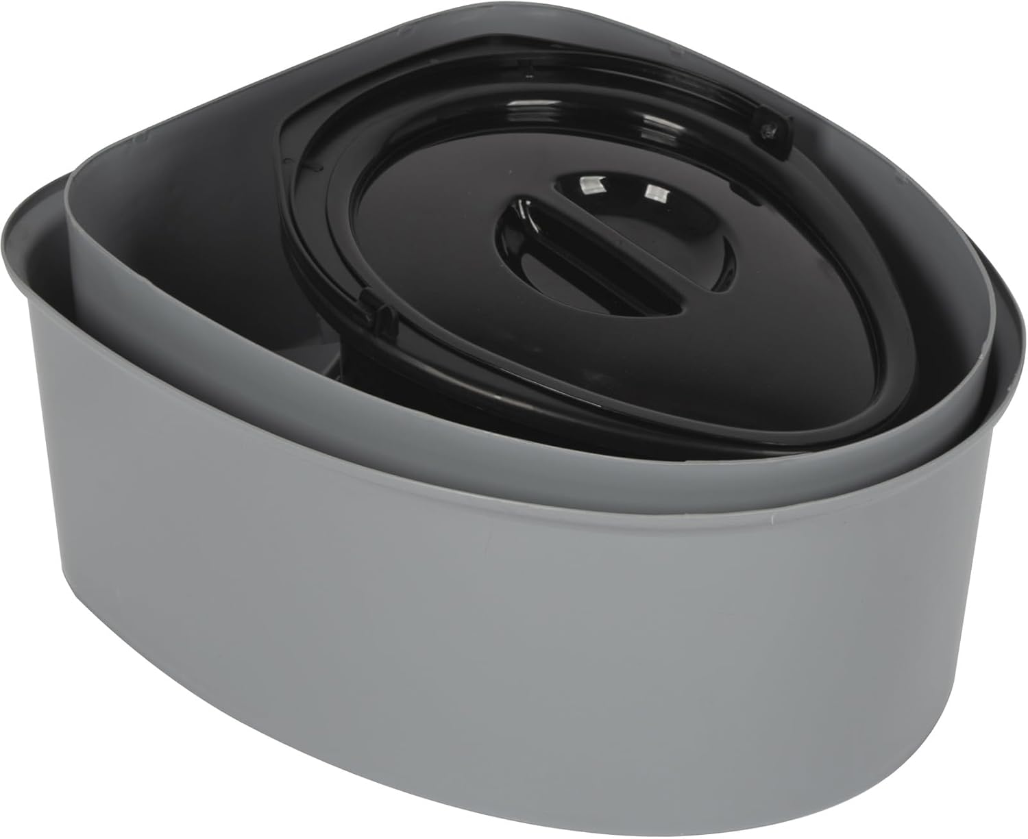 Bo-Camp - WC portatile divisibile - Altezza seduta 45 cm - 7 Litri - Grigio - immagine 4