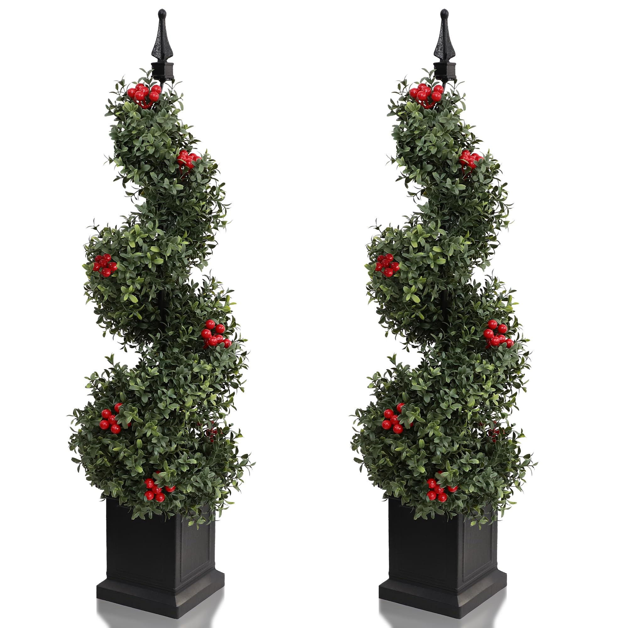 Alberi Artificiali a Spirale di Bosso 90 cm