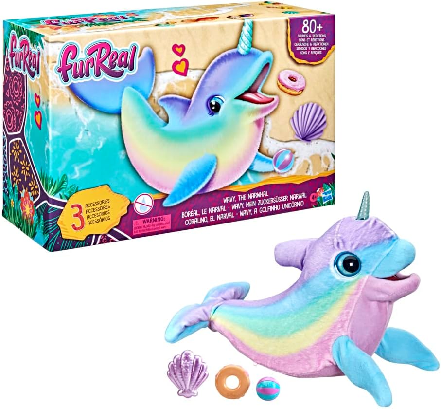 Hasbro FurReal FRR Wavy The Narwhal - immagine 2