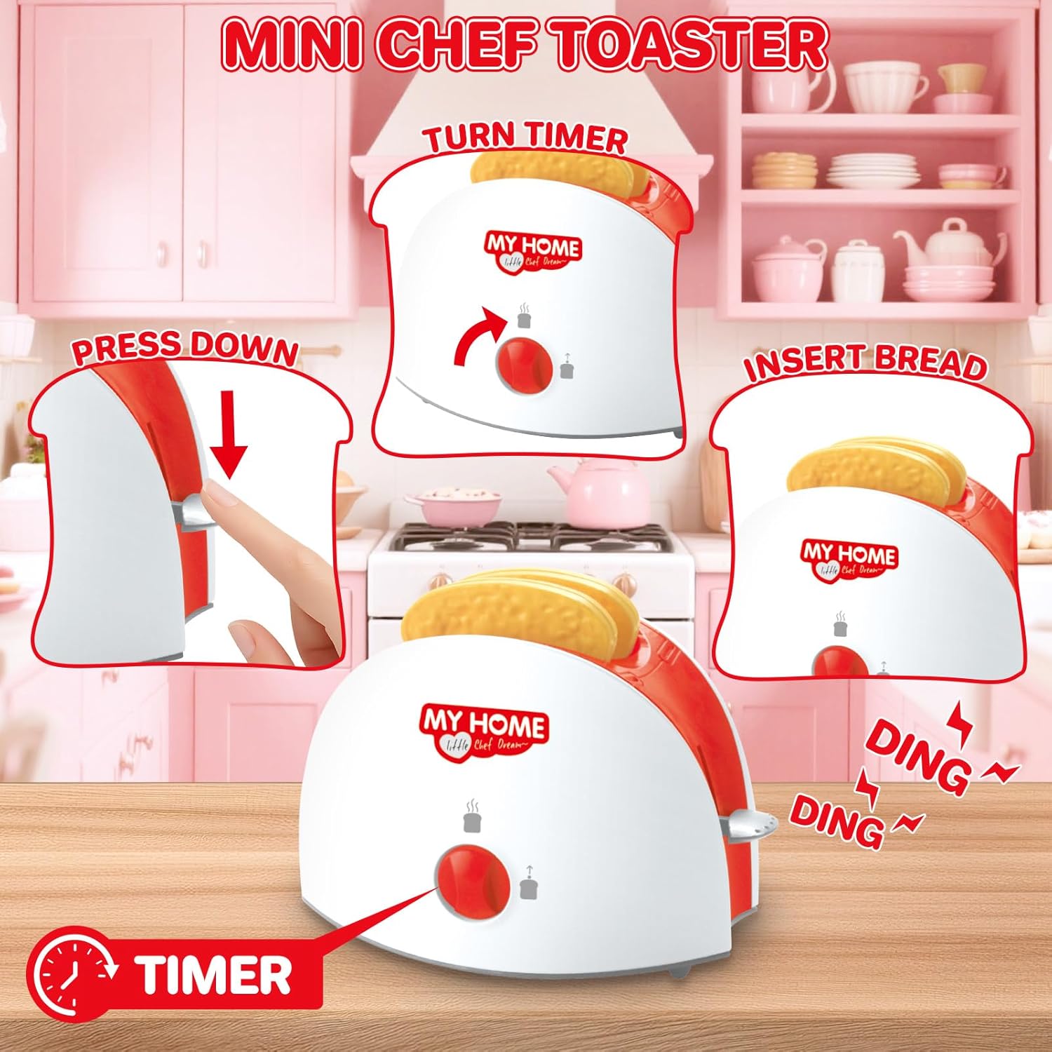 deAO Kit da Cucina con Mixer e Frullatore - immagine 3