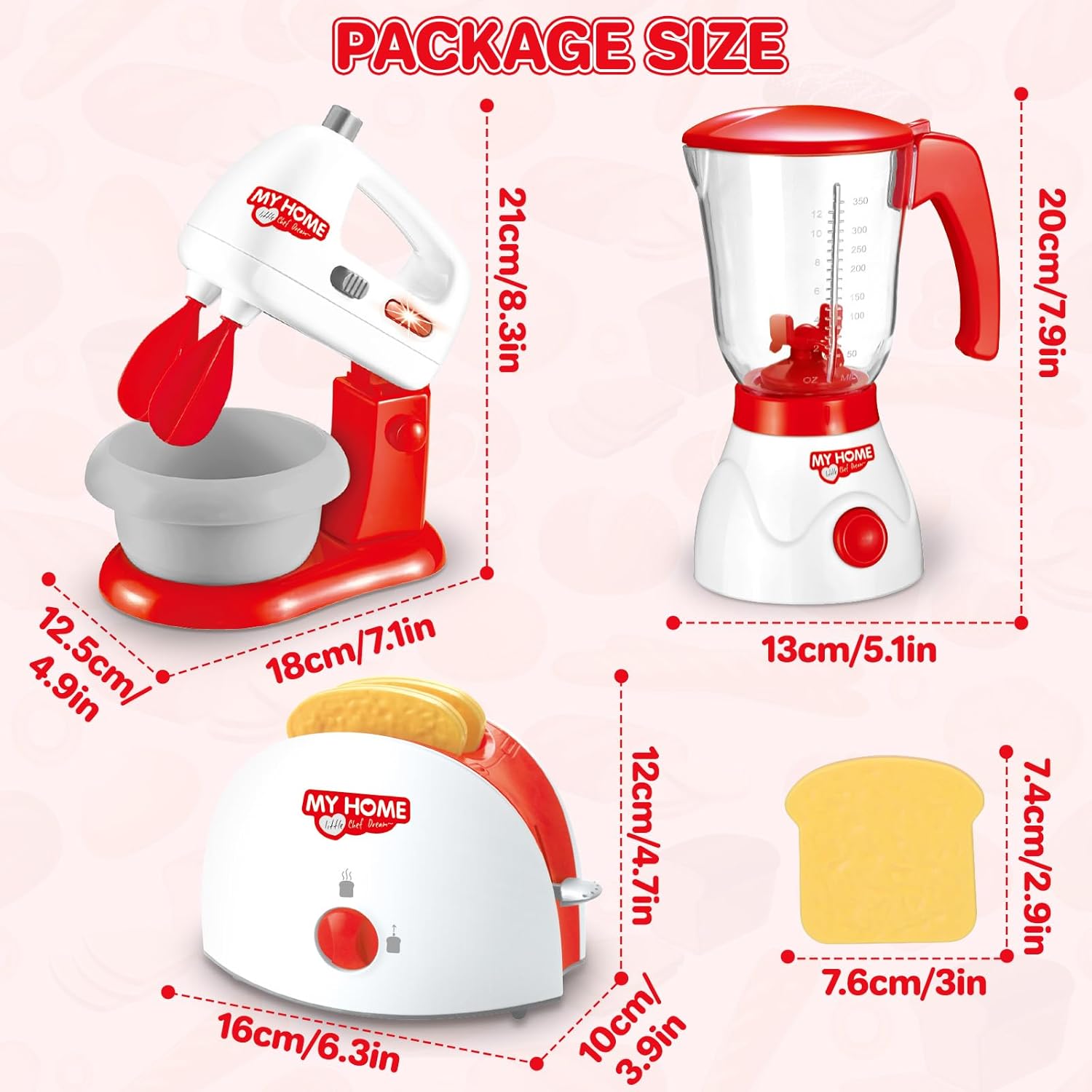 deAO Kit da Cucina con Mixer e Frullatore - immagine 5