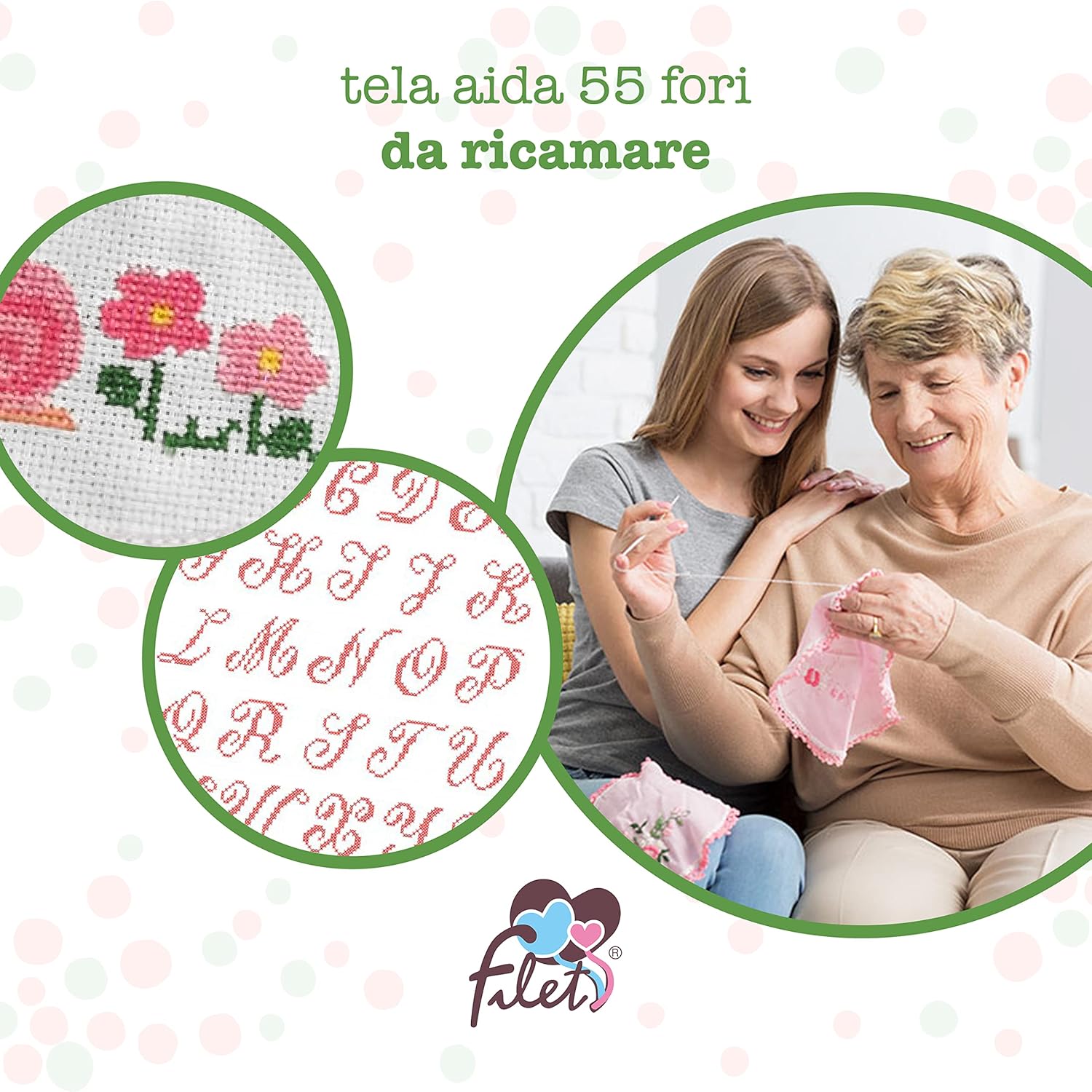 Filet - Set Asilo 3 Pezzi Unicorni, Rosa - immagine 6