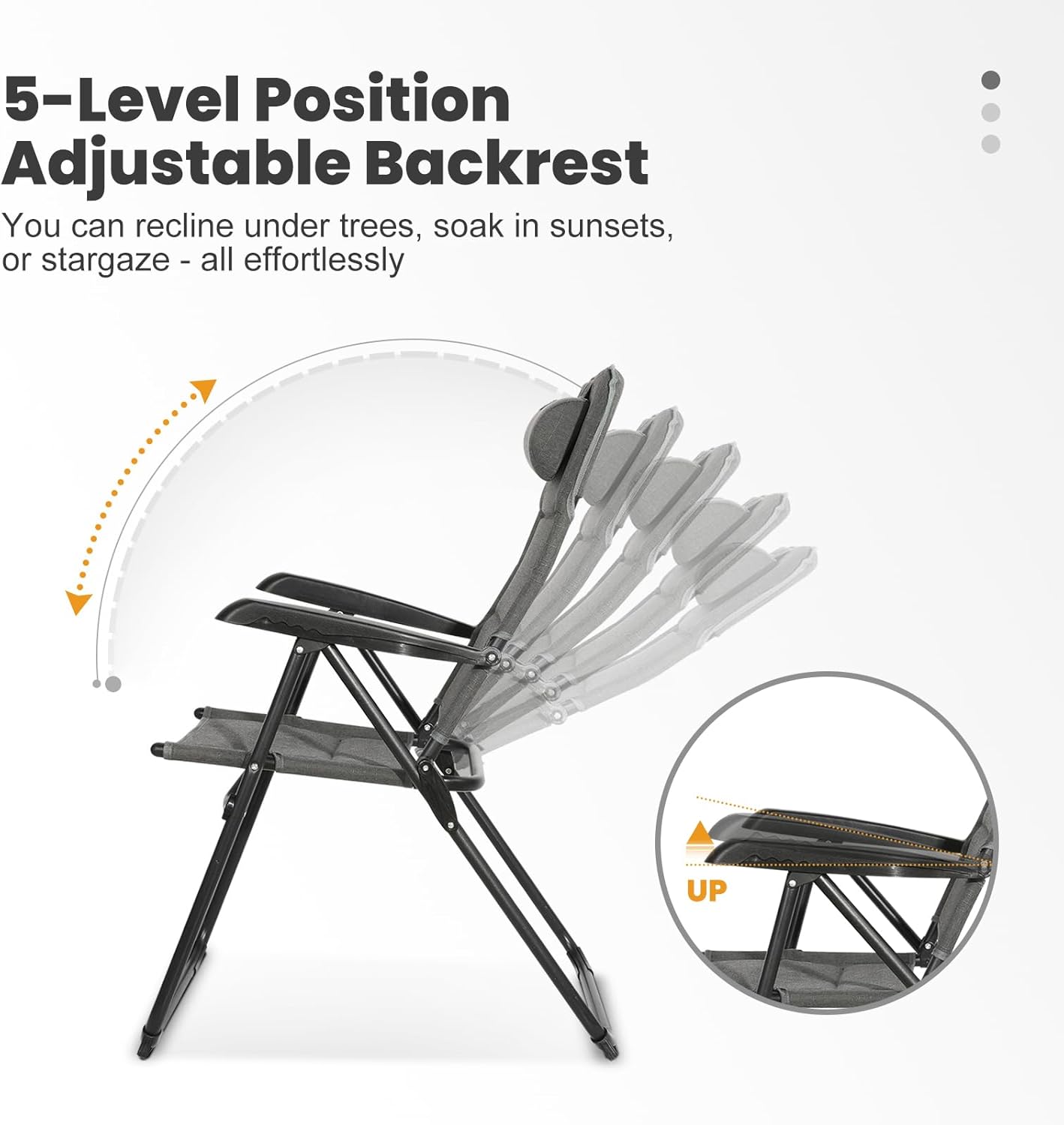 Homecall 30023 Sedia, Grigio - immagine 3