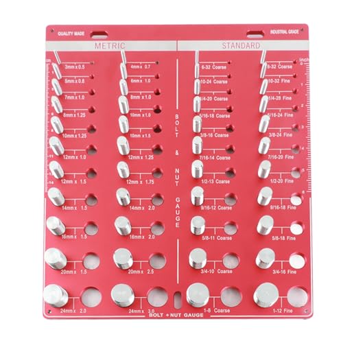 Identificatore Calibro Misura in Pollici 44 per Filettatura
