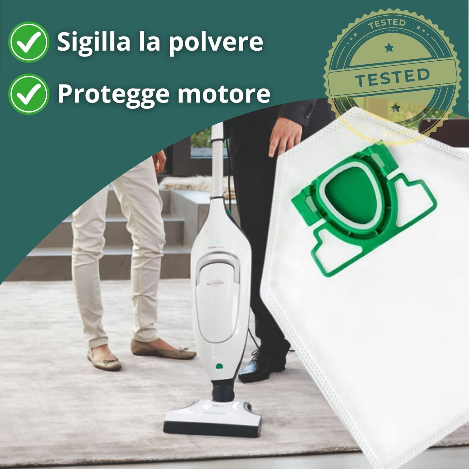 Namai - 6 Sacchetti Folletto VK200 e VK220s - immagine 6